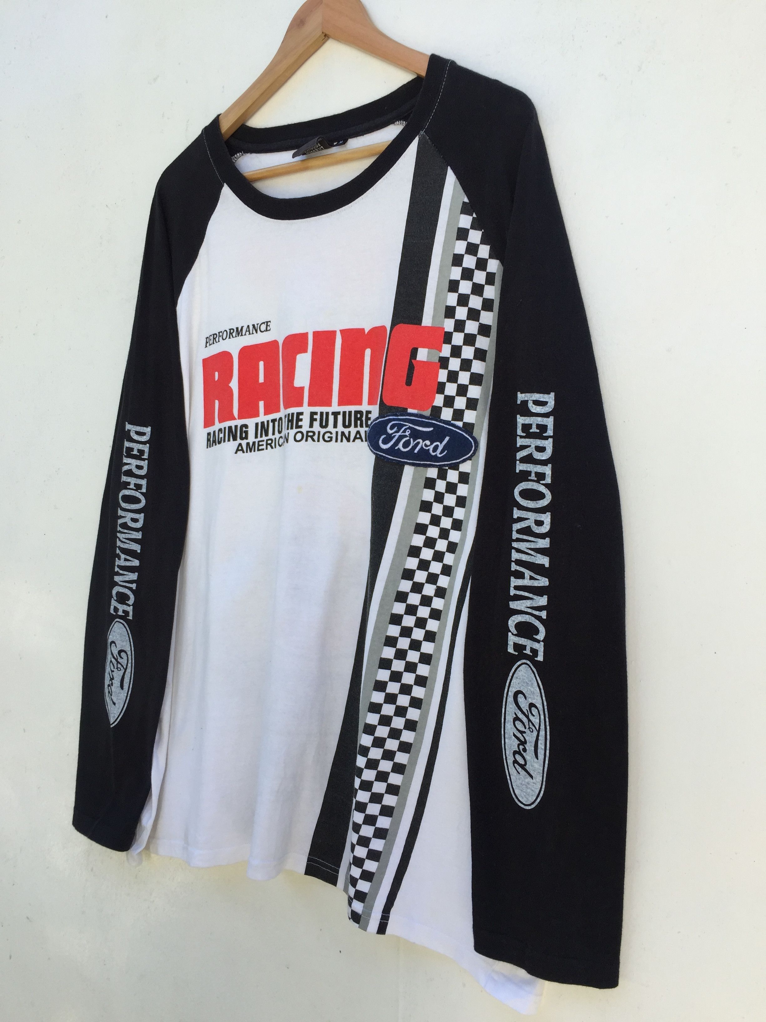 Ford Rare Design Vintage Ford Racing Team T-shirt 90s Size US XL / EU 56 / 4 - 3 Thumbnail