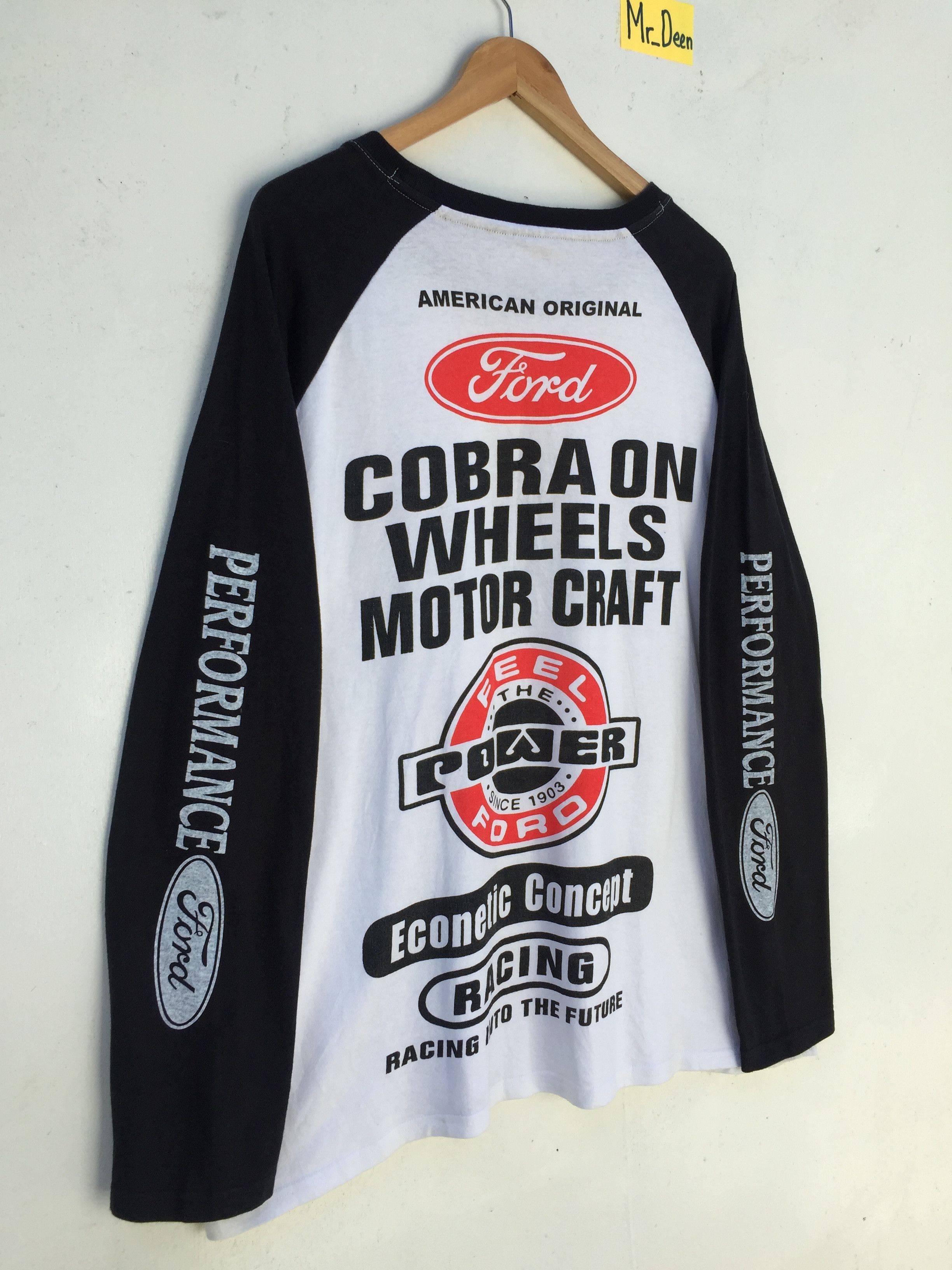 Ford Rare Design Vintage Ford Racing Team T-shirt 90s Size US XL / EU 56 / 4 - 6 Thumbnail