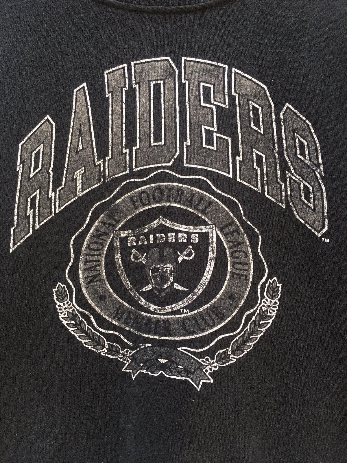NFL Vintage NFL Oakland Raiders Big Logo Member Sweatshirt Size US S / EU 44-46 / 1 - 6 Thumbnail