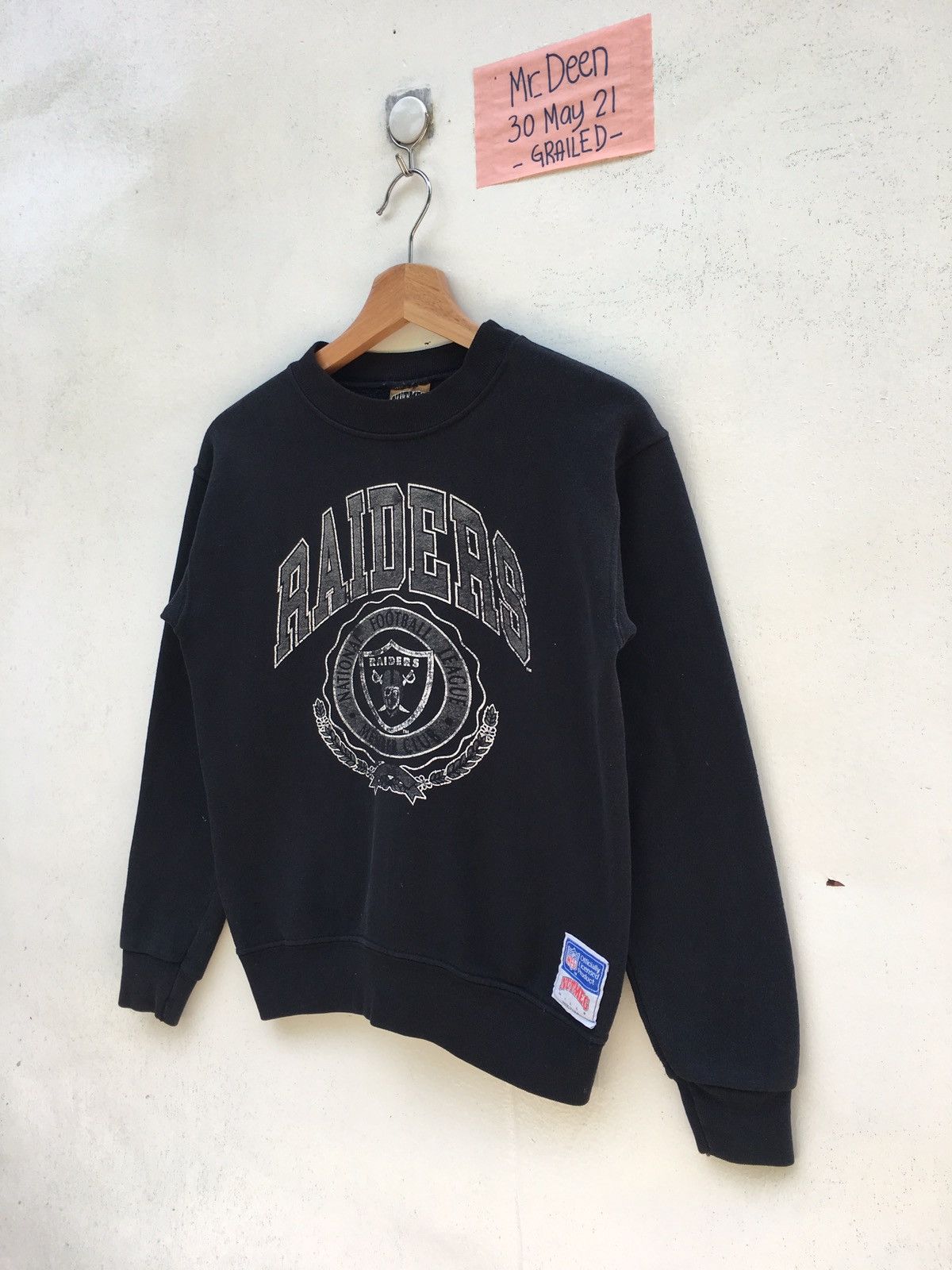 NFL Vintage NFL Oakland Raiders Big Logo Member Sweatshirt Size US S / EU 44-46 / 1 - 3 Thumbnail