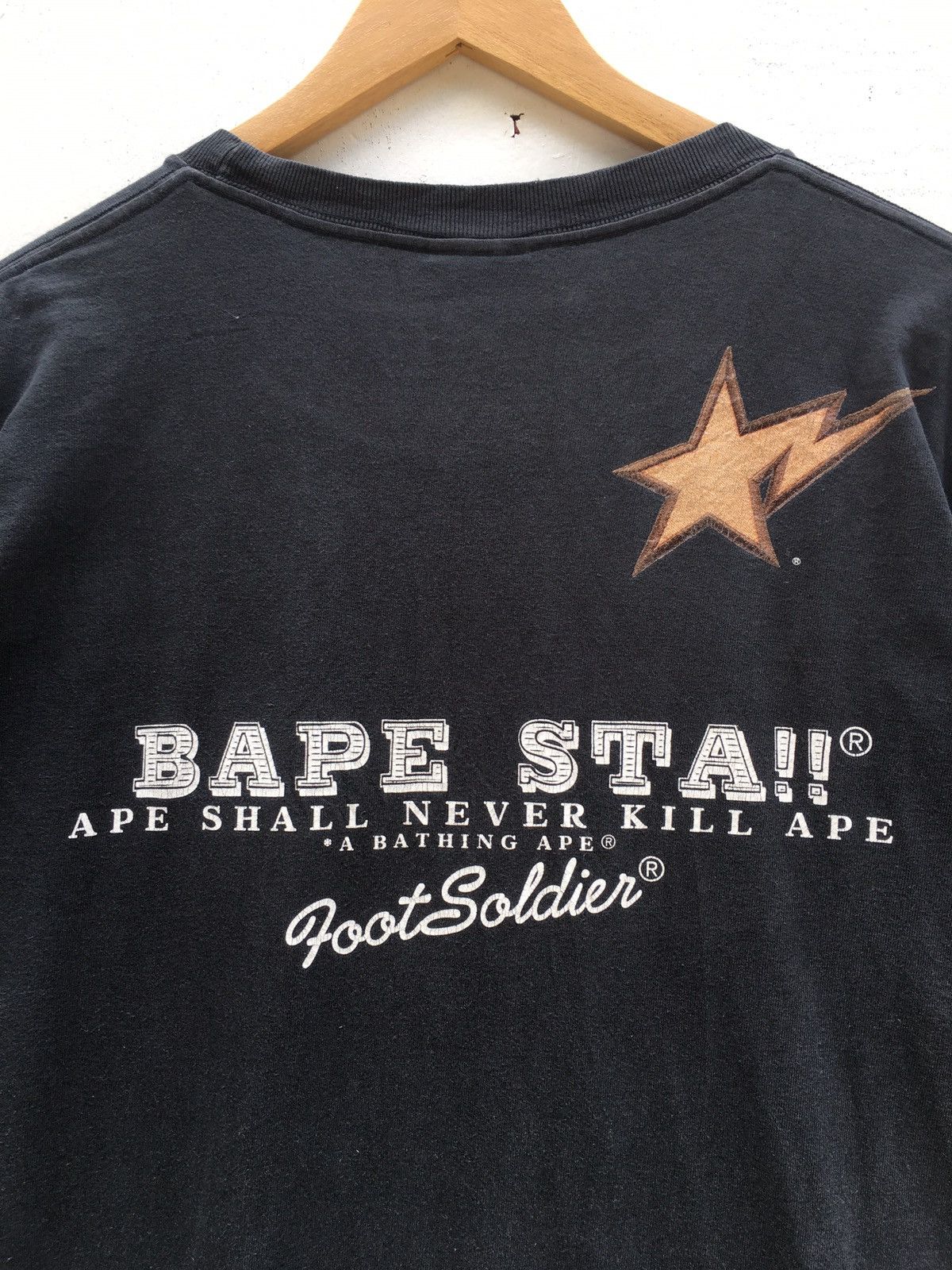 Bape Bape Sta College Tee Size US L / EU 52-54 / 3 - 14 Thumbnail