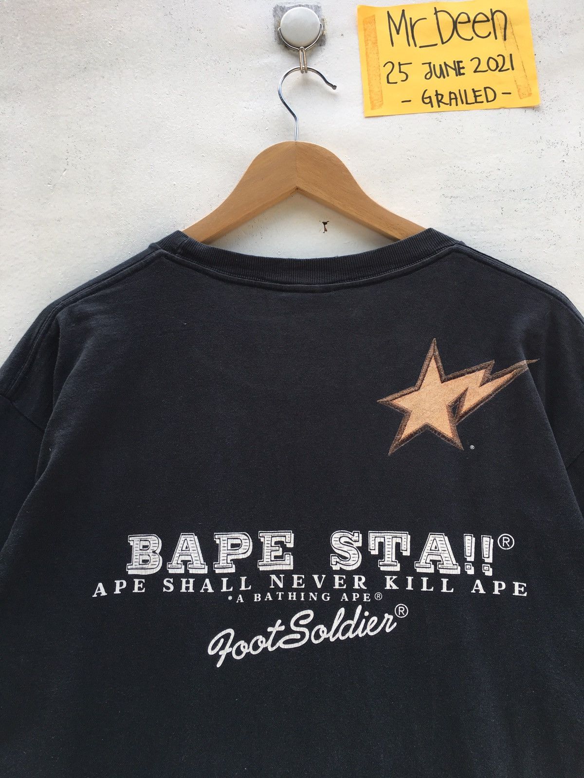 Bape Bape Sta College Tee Size US L / EU 52-54 / 3 - 13 Thumbnail