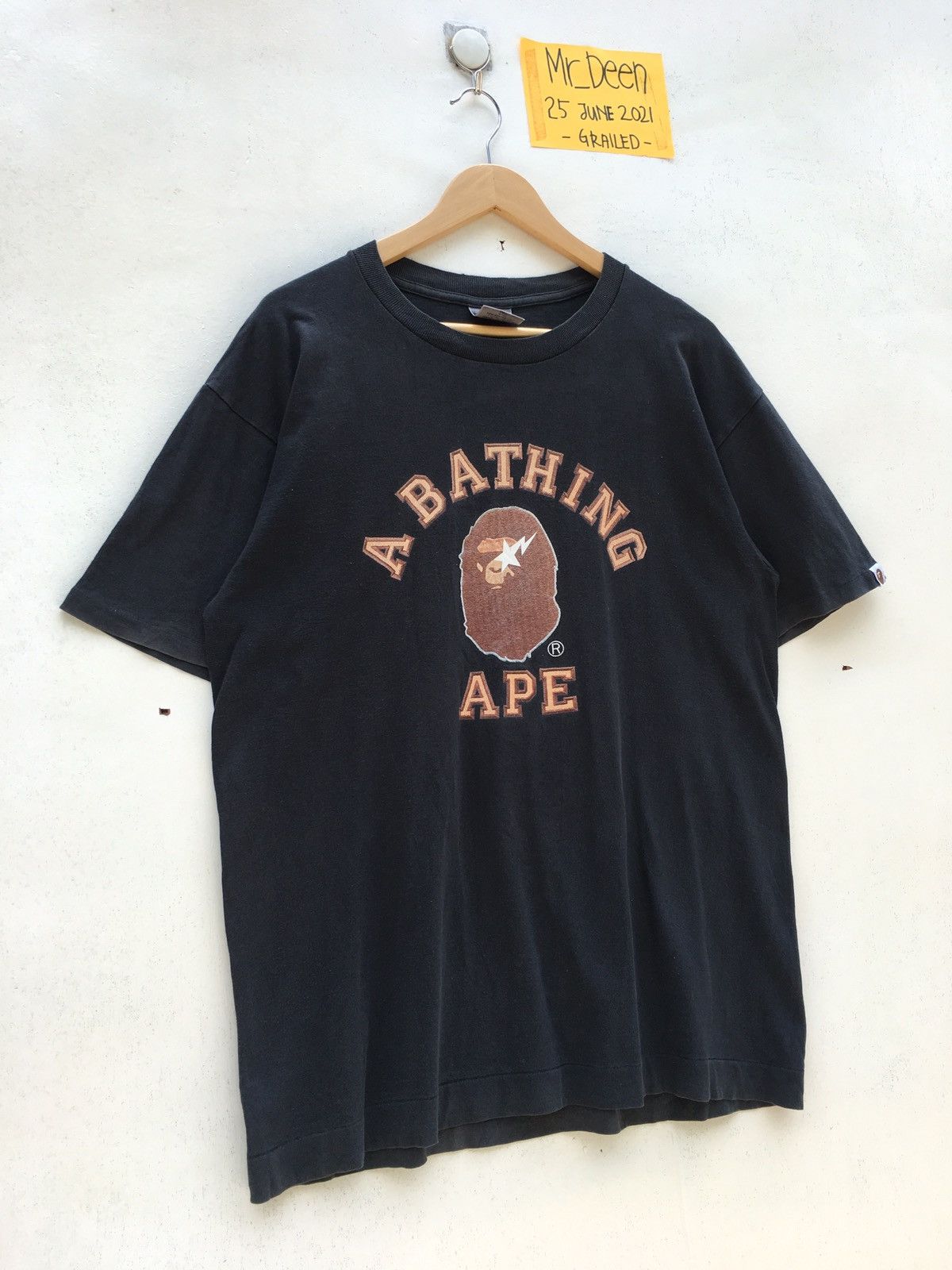 Bape Bape Sta College Tee Size US L / EU 52-54 / 3 - 3 Thumbnail