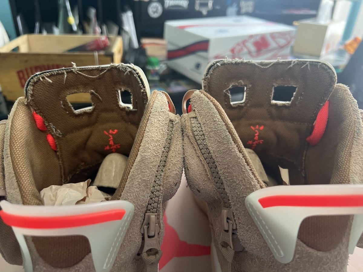 Jordan Brand × Travis Scott Air Jordan 6 Retro Travis Scott British Khaki Size 12 Size US 12 / EU 45 - 9 Thumbnail