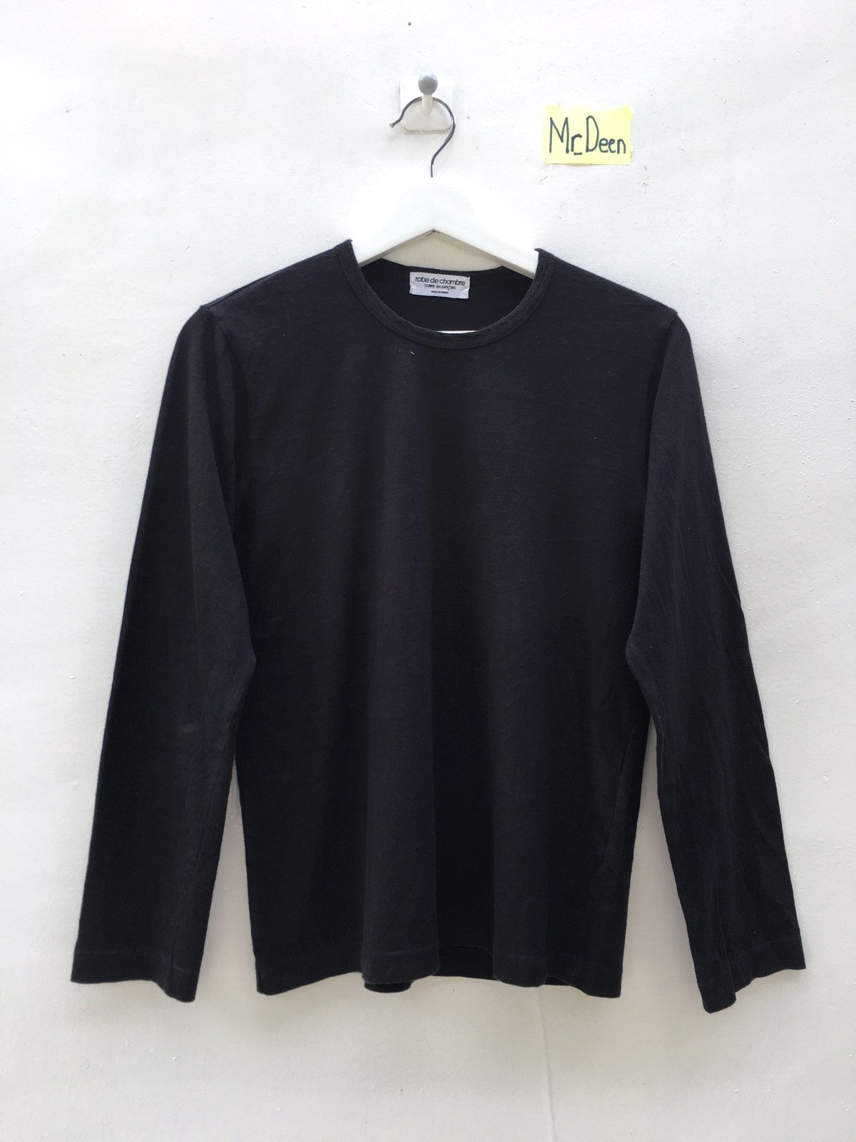 Comme des Garcons Vtg 90s Comme des Garcons robe de chambre Longsleeve Shirt Size US M / EU 48-50 / 2 - 1 Thumbnail