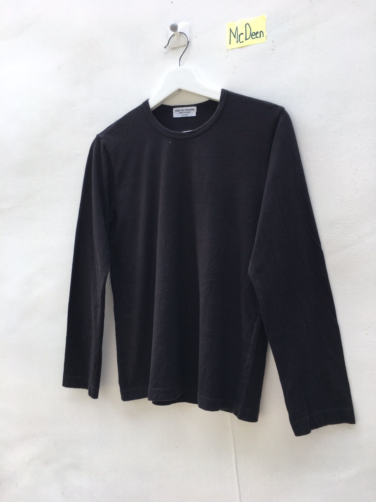 Comme des Garcons Vtg 90s Comme des Garcons robe de chambre Longsleeve Shirt Size US M / EU 48-50 / 2 - 2 Thumbnail