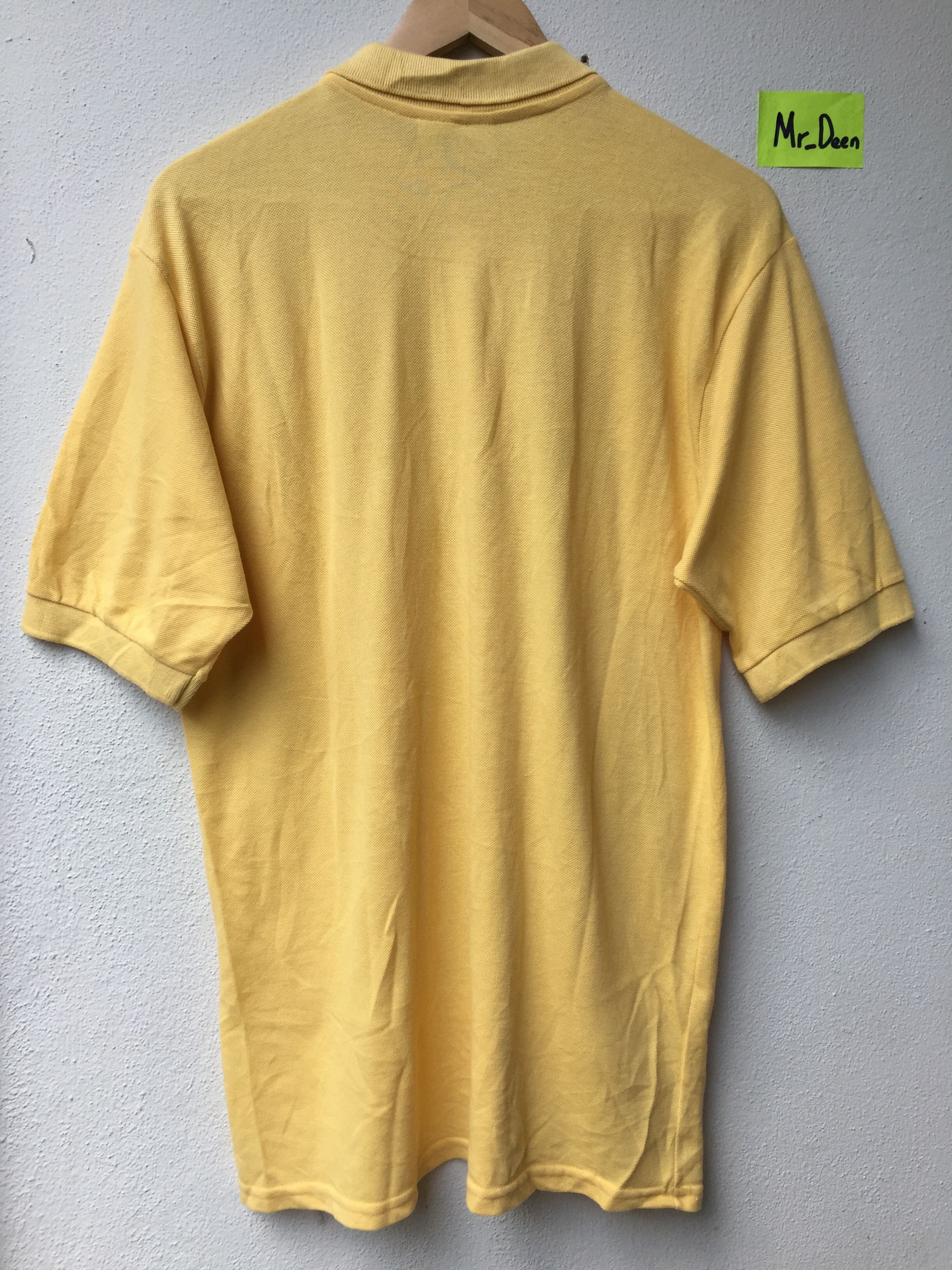 Christian Dior Monsieur Vintage CHRISTIAN DIOR Yellow Polo Shirt size M Size US M / EU 48-50 / 2 - 6 Thumbnail
