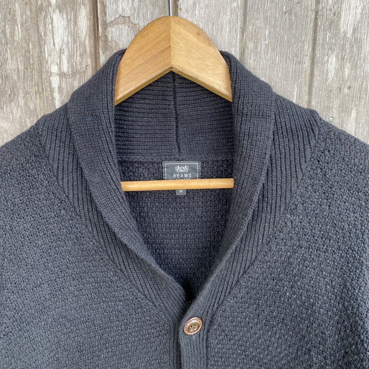 Beams Plus Beams Heart Knit Wool Cardigan ERD GRUNGE SWEATER Size US M / EU 48-50 / 2 - 2 Thumbnail