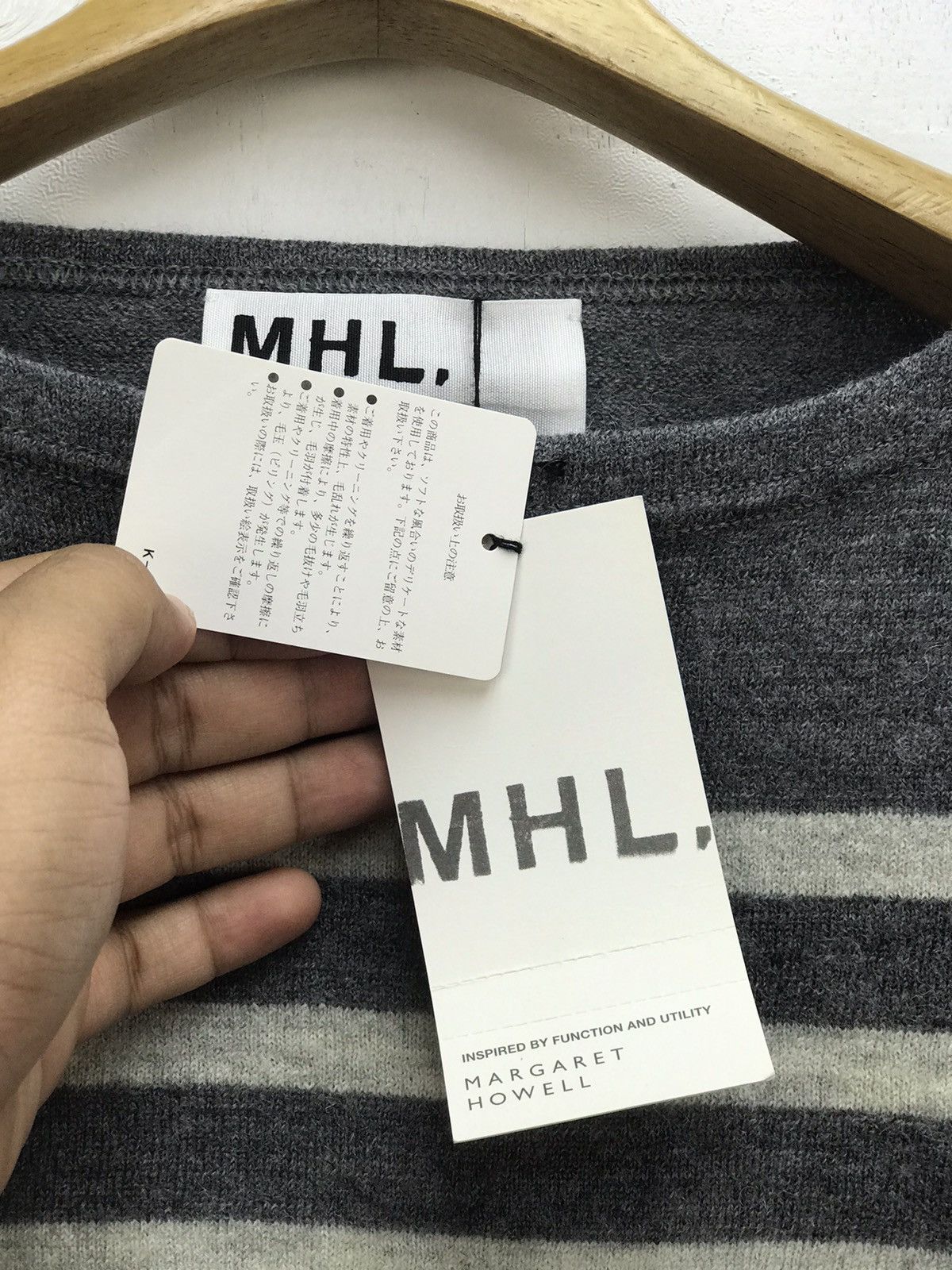 Japanese Brand × Margaret Howell NWT Margaret Howell MHL Stripe Wool Size US S / EU 44-46 / 1 - 3 Thumbnail