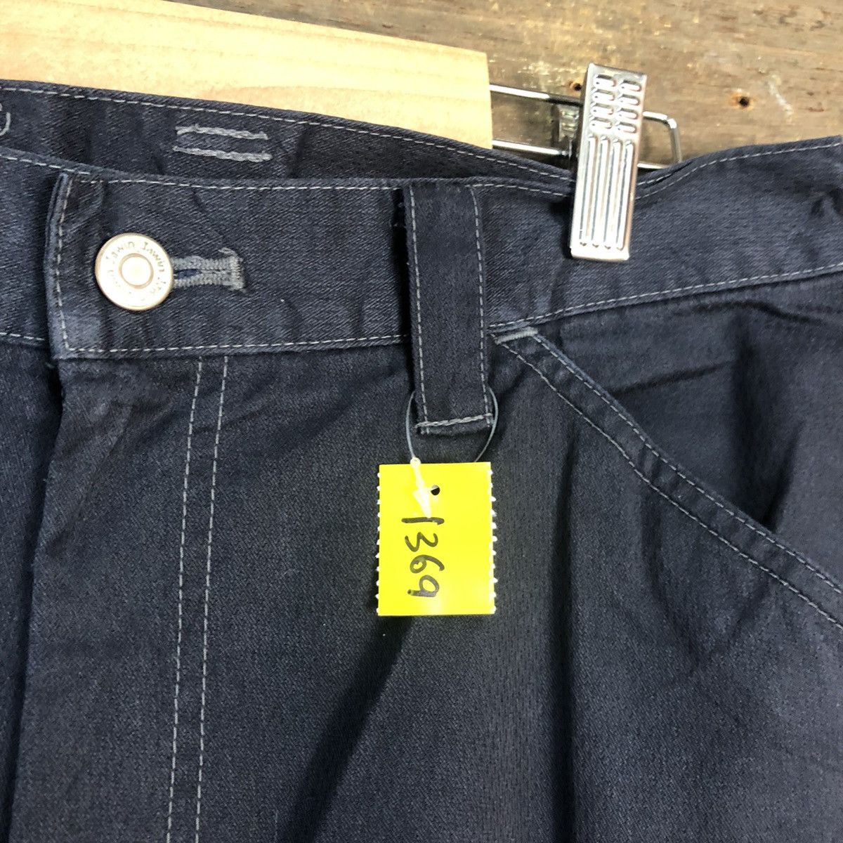Japanese Brand DLL Jawin Blue Cargo Multipocket Pants #1369 Size US 31 - 8 Thumbnail