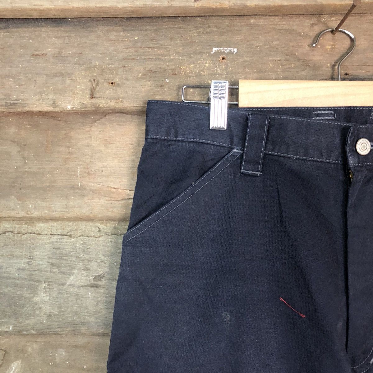 Japanese Brand DLL Jawin Blue Cargo Multipocket Pants #1369 Size US 31 - 7 Thumbnail