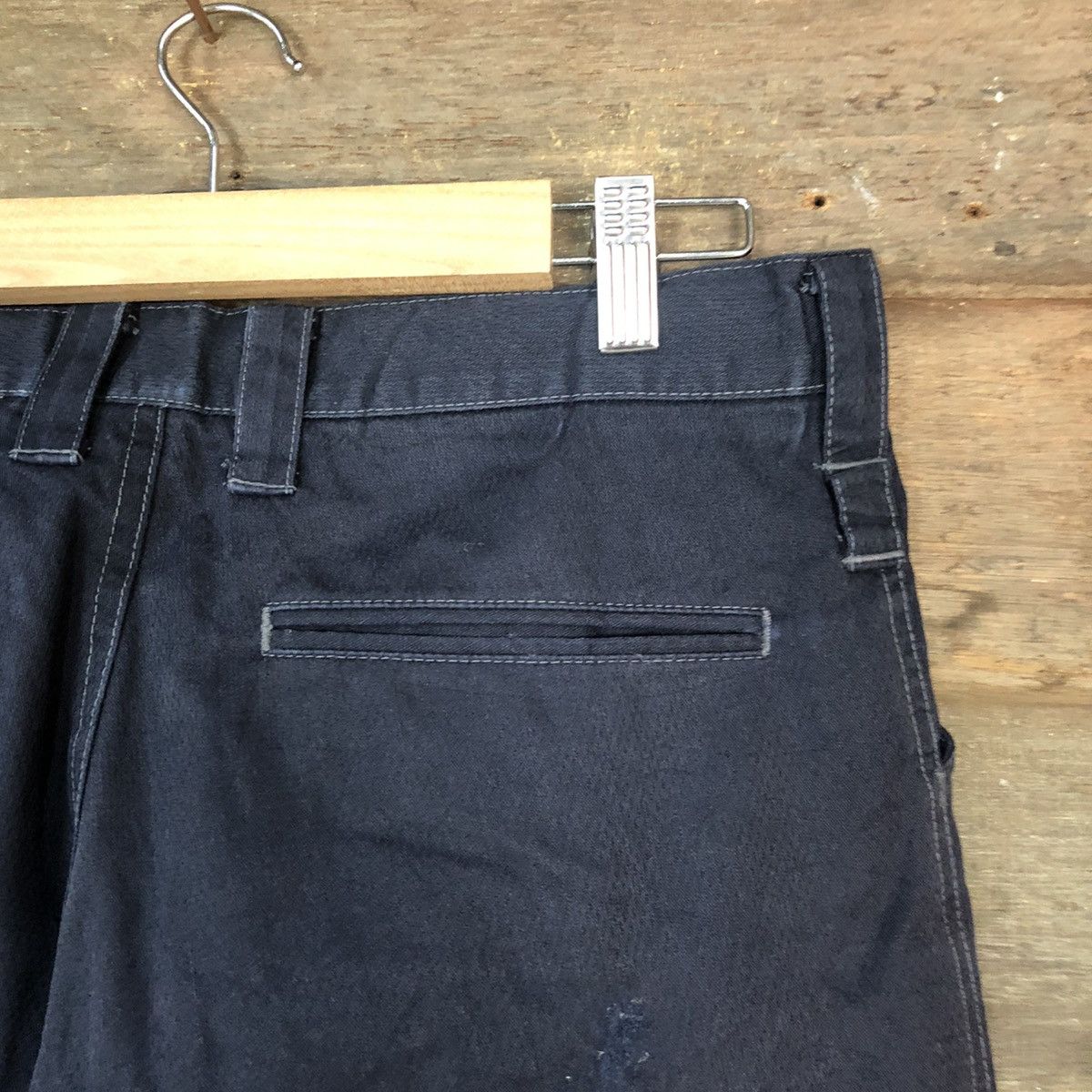 Japanese Brand DLL Jawin Blue Cargo Multipocket Pants #1369 Size US 31 - 13 Thumbnail