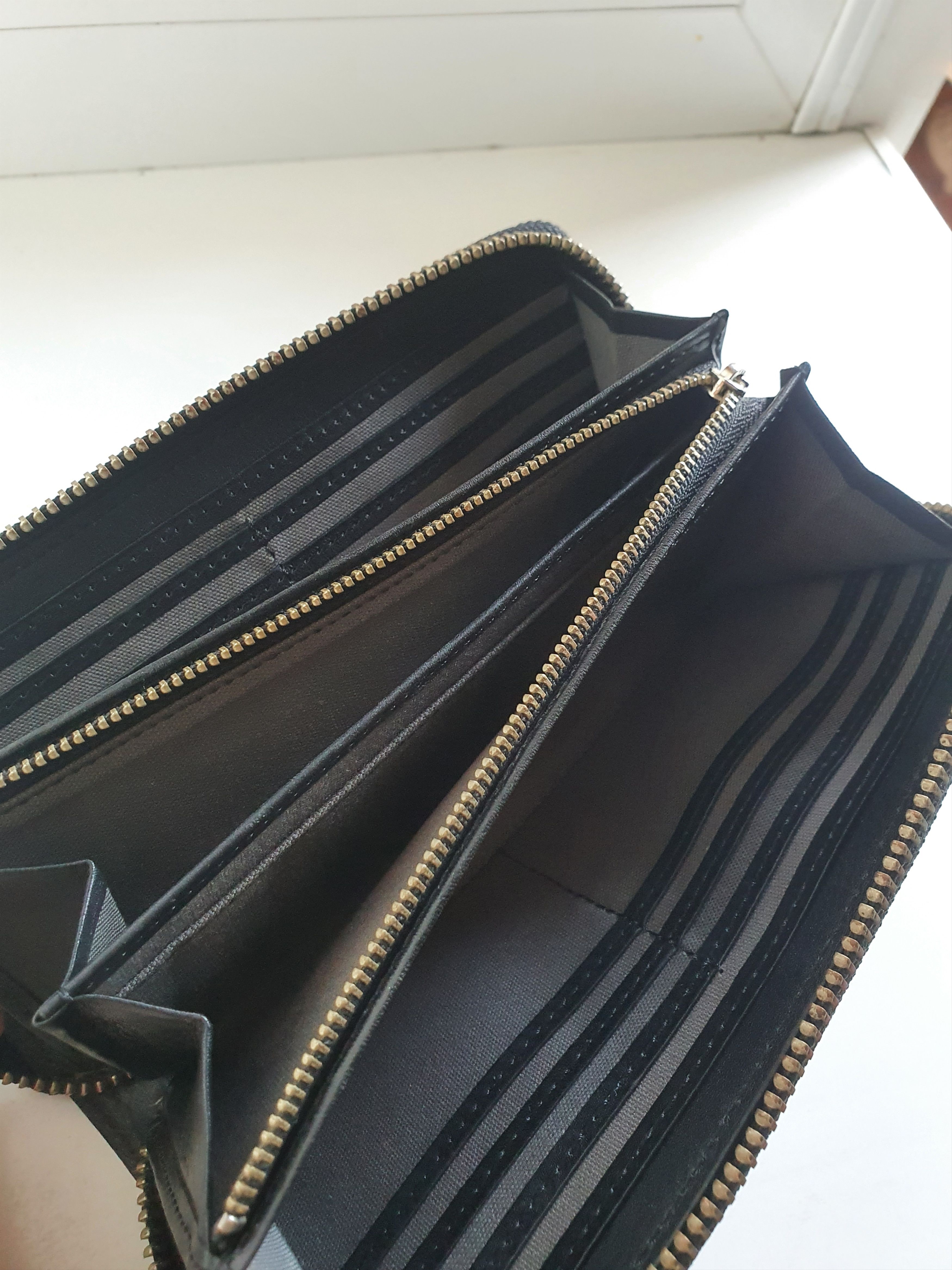 Vivienne Westwood Vivienne Westwood Multilogo Brown/Black Y2k Leather Wallet Size ONE SIZE - 7 Thumbnail
