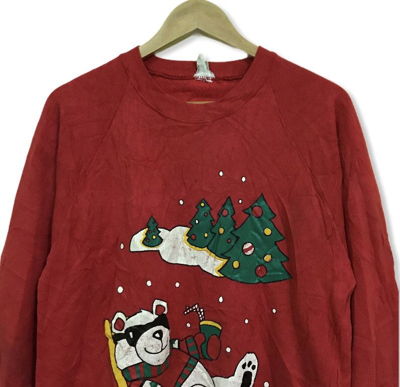 Vintage Vintage 90s art design sweatshirt Size US M / EU 48-50 / 2 - 2 Thumbnail