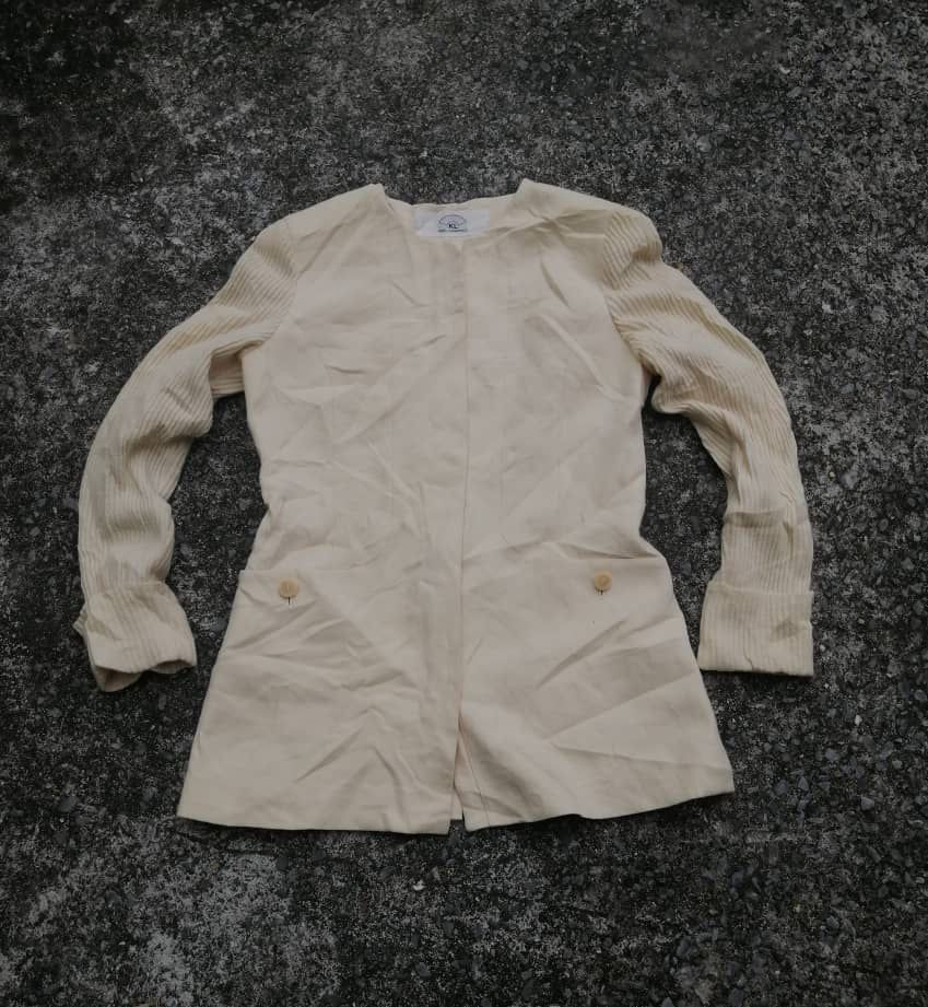 Designer × Karl Lagerfeld Karl Lagerfeld Women's Wear Jacket Size ONE SIZE - 1 Thumbnail