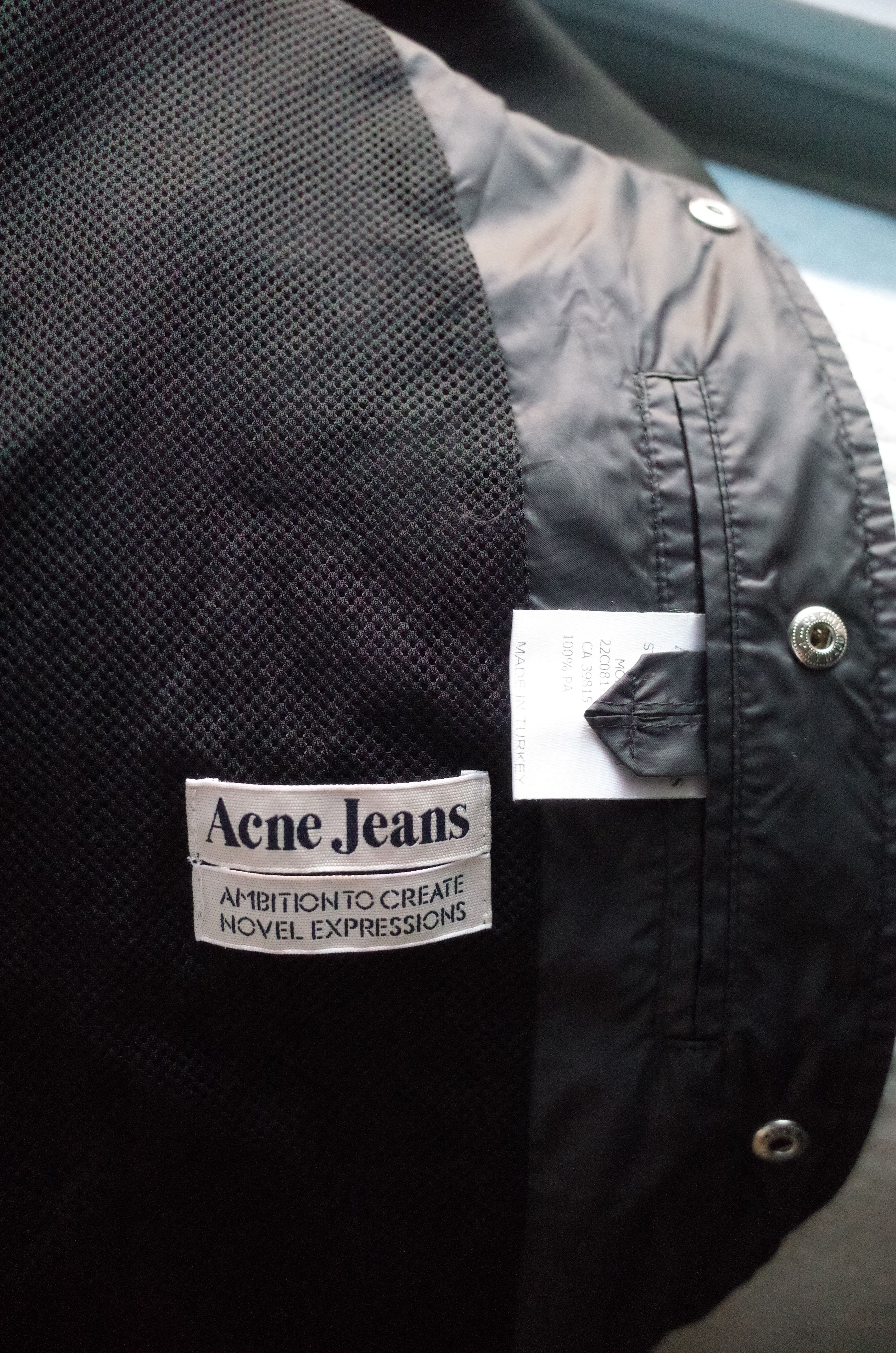 Acne Studios Acne Windbreaker S/S 2008 Jacket Size US L / EU 52-54 / 3 - 5 Thumbnail