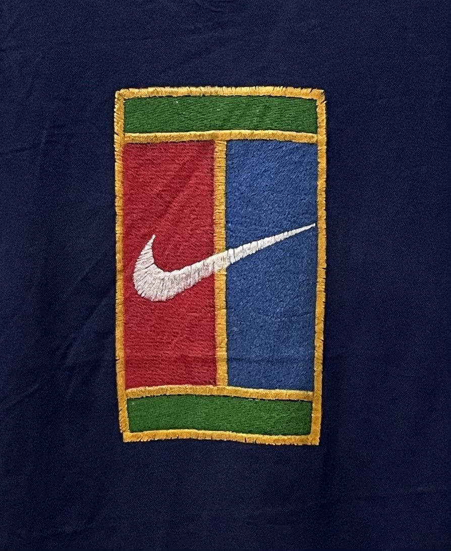 Nike × Vintage Vintage NIKE TENNIS nike court big logo spellout Size US L / EU 52-54 / 3 - 2 Thumbnail