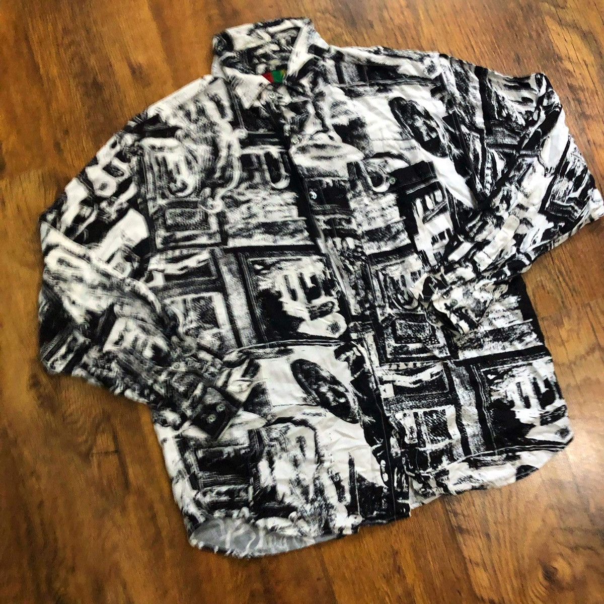 Vintage Vintage shirt retro tee 90s t-shirt Y2k Size US L / EU 52-54 / 3 - 3 Thumbnail