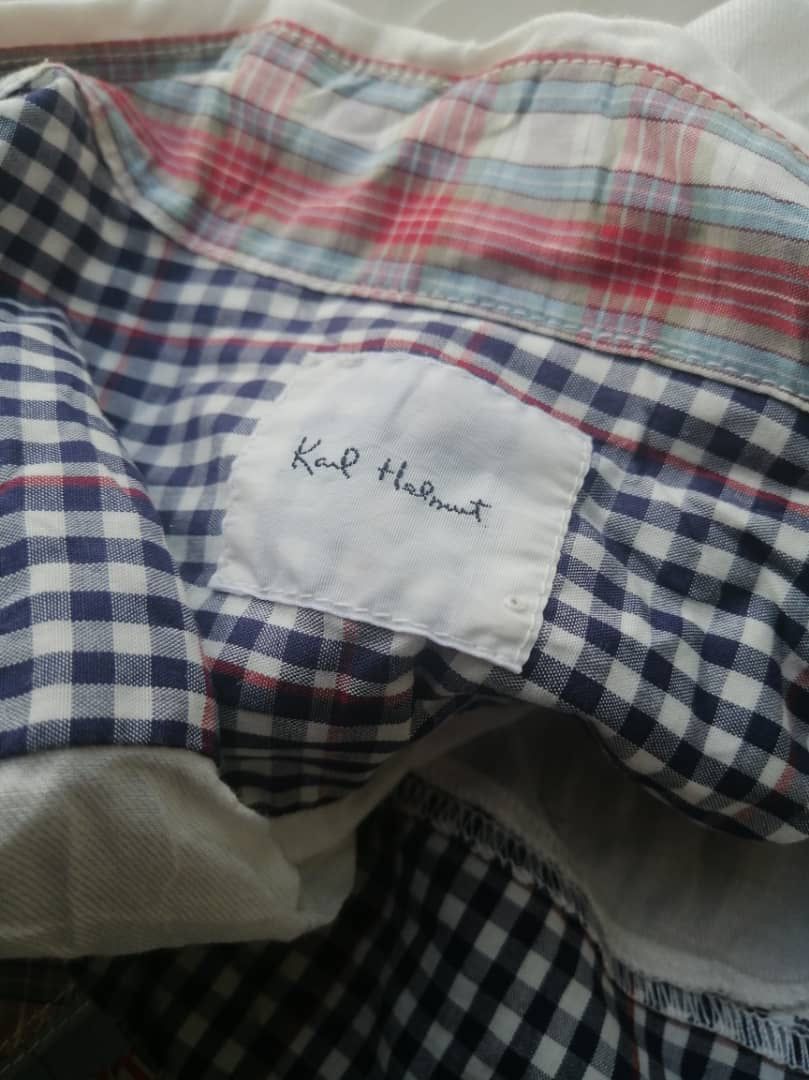 Designer × Karl Helmut Karl Helmut Patchwork Buttons Shirt Size US M / EU 48-50 / 2 - 5 Thumbnail