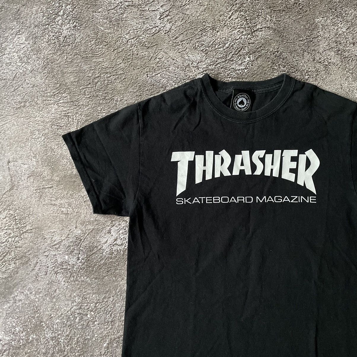 Band Tees × Vintage Vintage Y2K Thrasher Hoodie SkateGang Destroy Buymypiece 90s Size US M / EU 48-50 / 2 - 4 Thumbnail