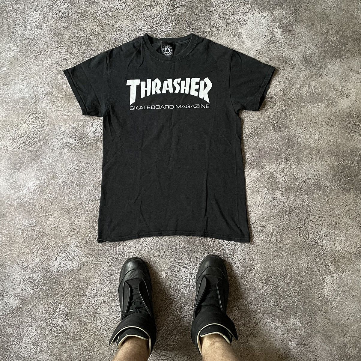 Band Tees × Vintage Vintage Y2K Thrasher Hoodie SkateGang Destroy Buymypiece 90s Size US M / EU 48-50 / 2 - 1 Thumbnail
