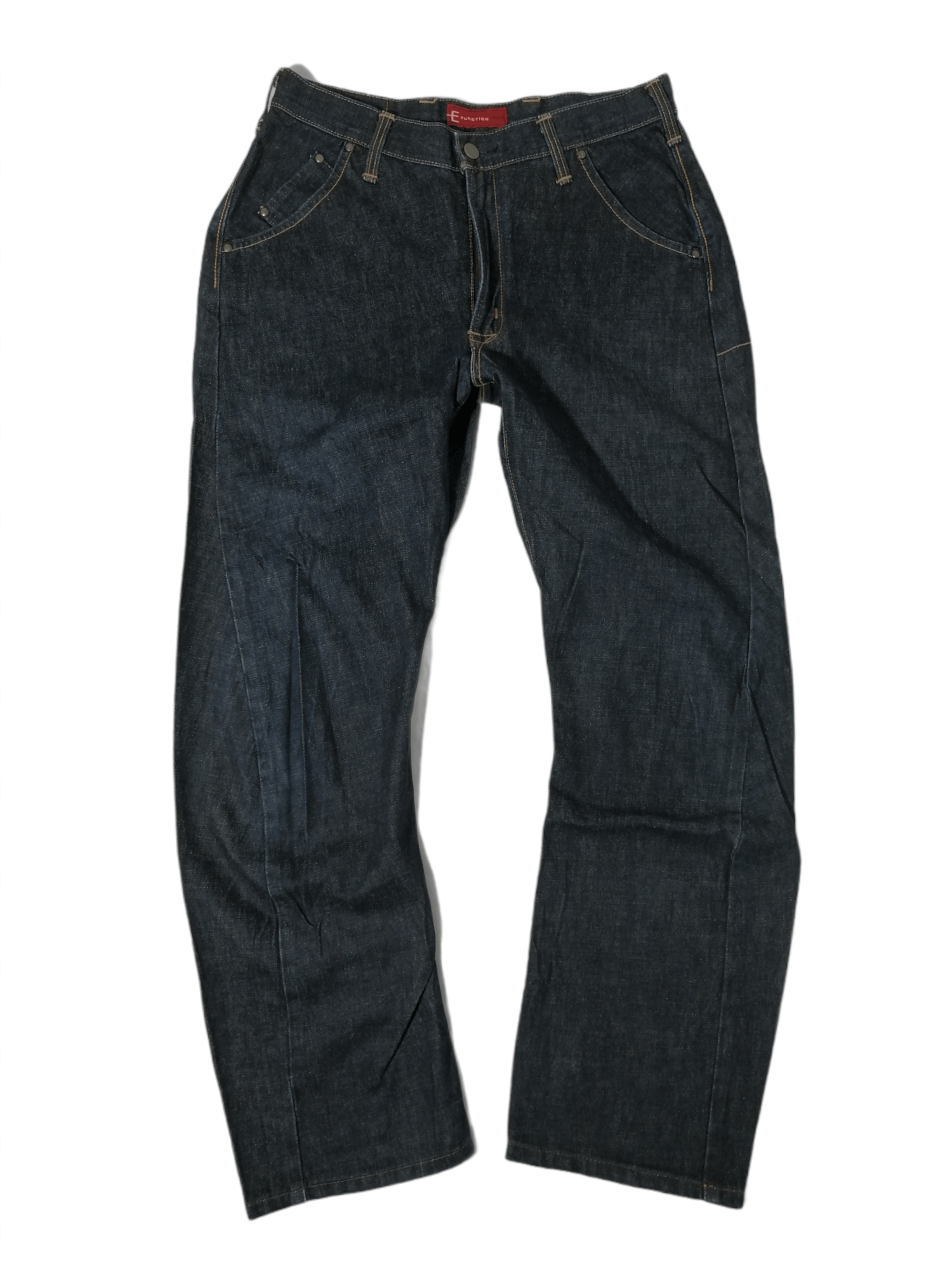 Edwin × Japanese Brand × Vintage Vintage E Function by Edwin Denim Jeans Size US 32 / EU 48 - 1 Thumbnail
