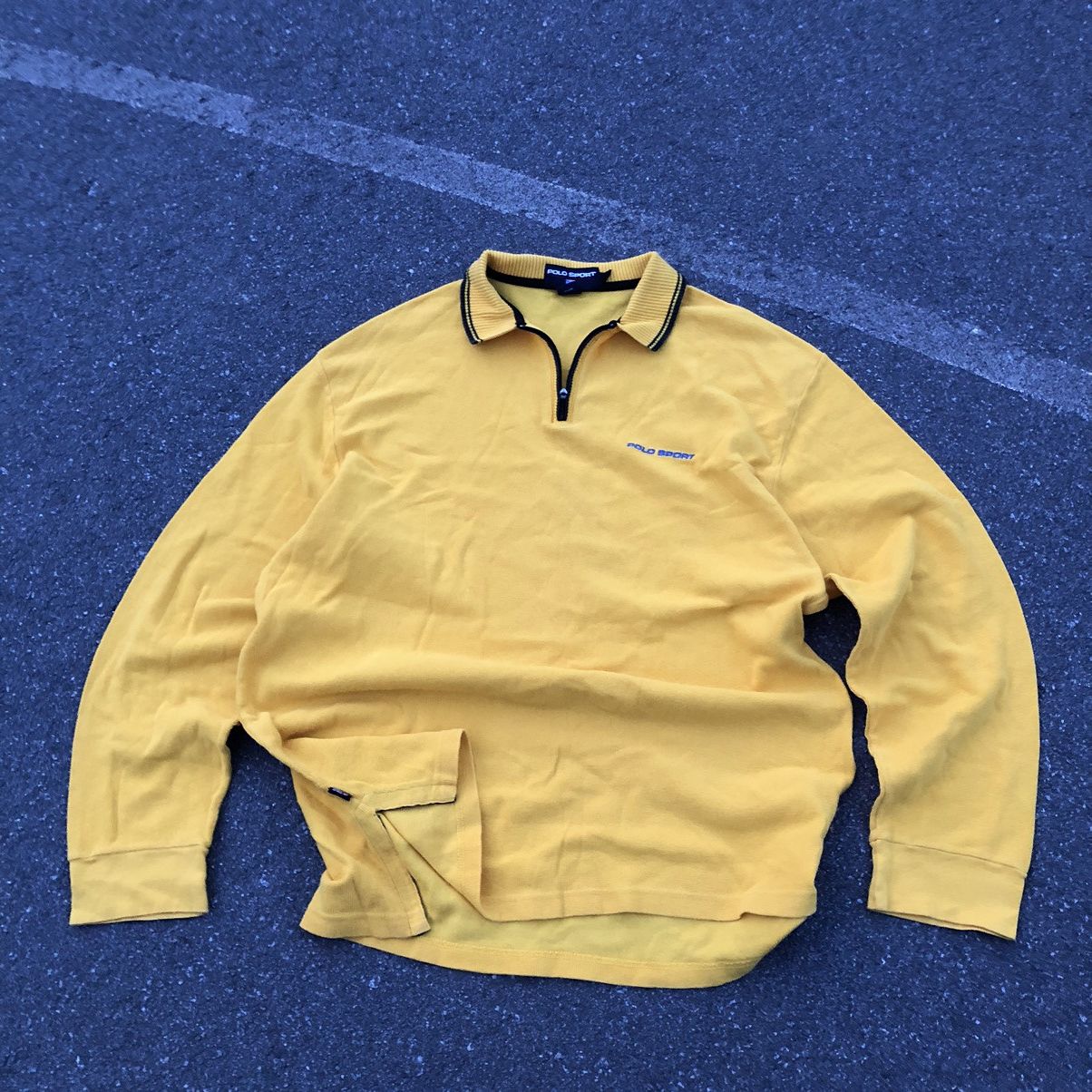 POLO SPORT VINTAGE ZIP LIGHT SWEATER