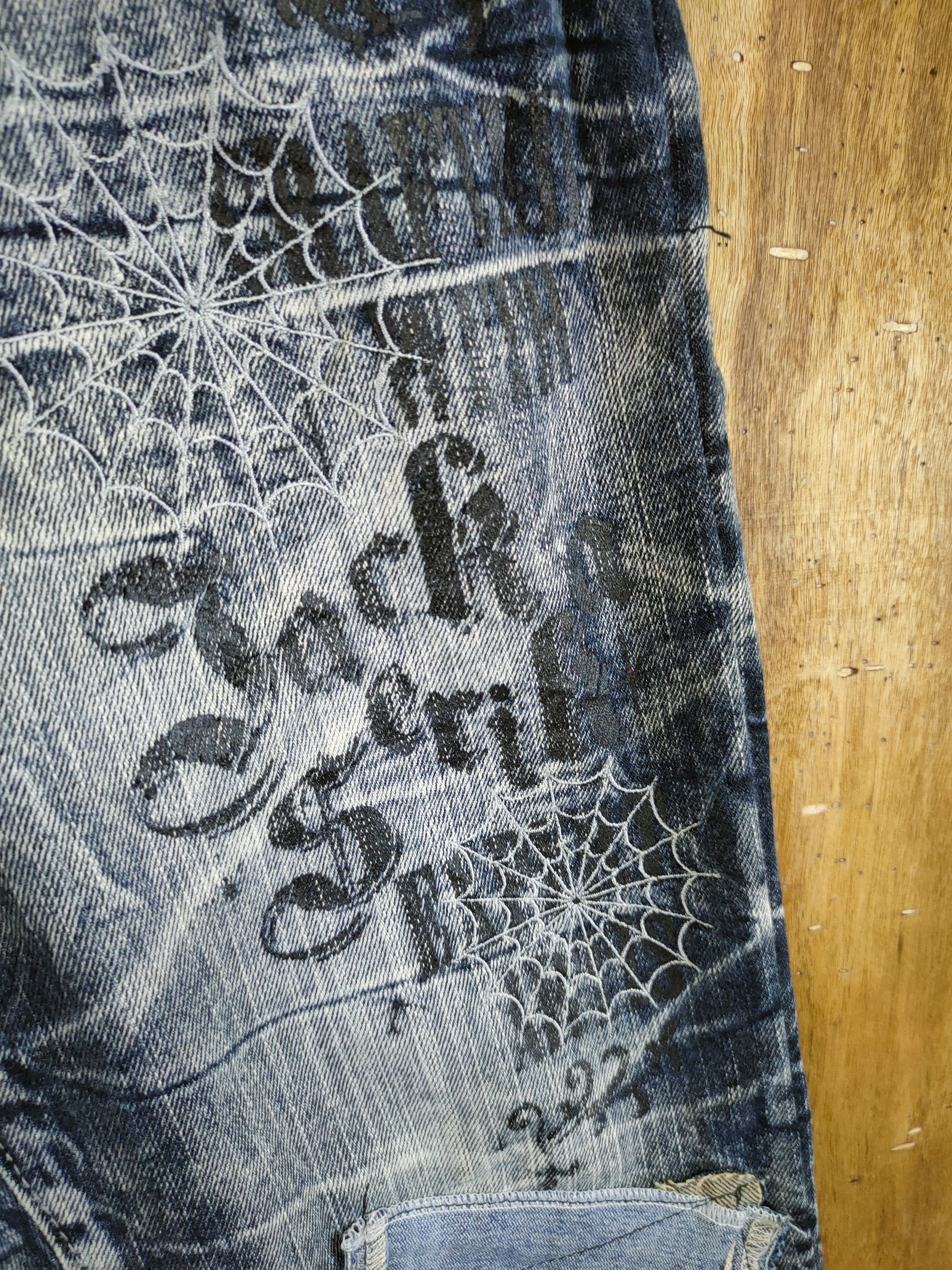 If Six Was Nine DL Jack Serika denim punk like lgb if6was9 pants #46-830 Size US 32 / EU 48 - 5 Thumbnail