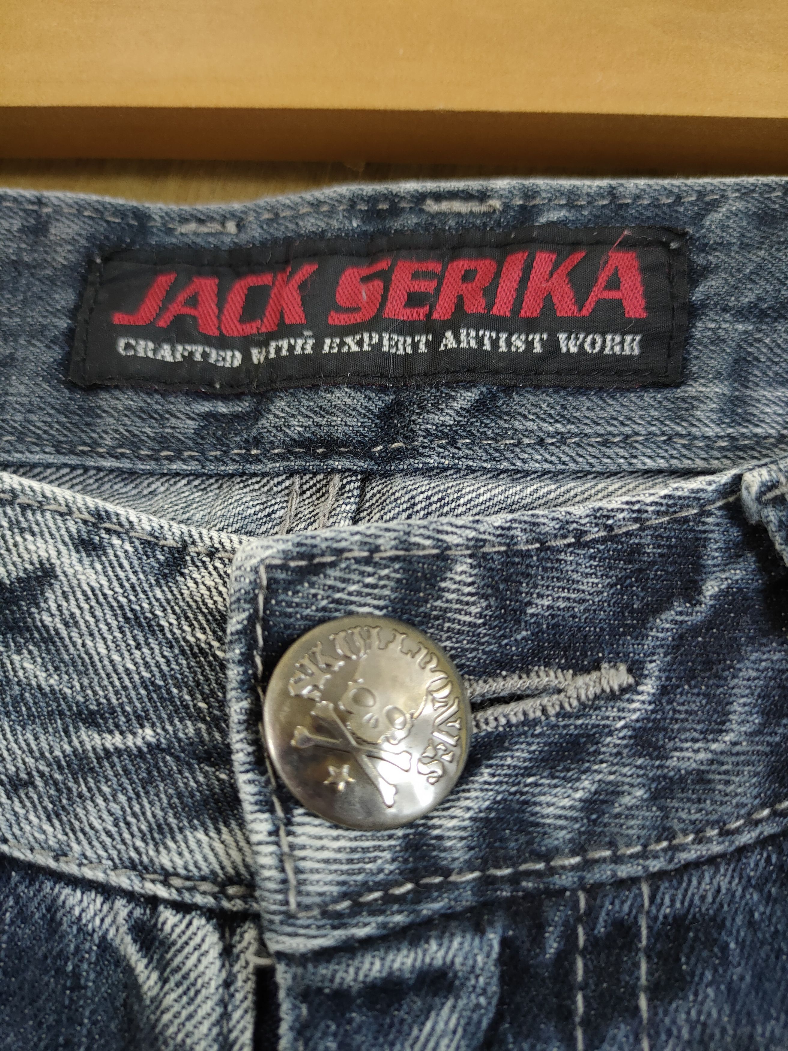 If Six Was Nine DL Jack Serika denim punk like lgb if6was9 pants #46-830 Size US 32 / EU 48 - 7 Thumbnail