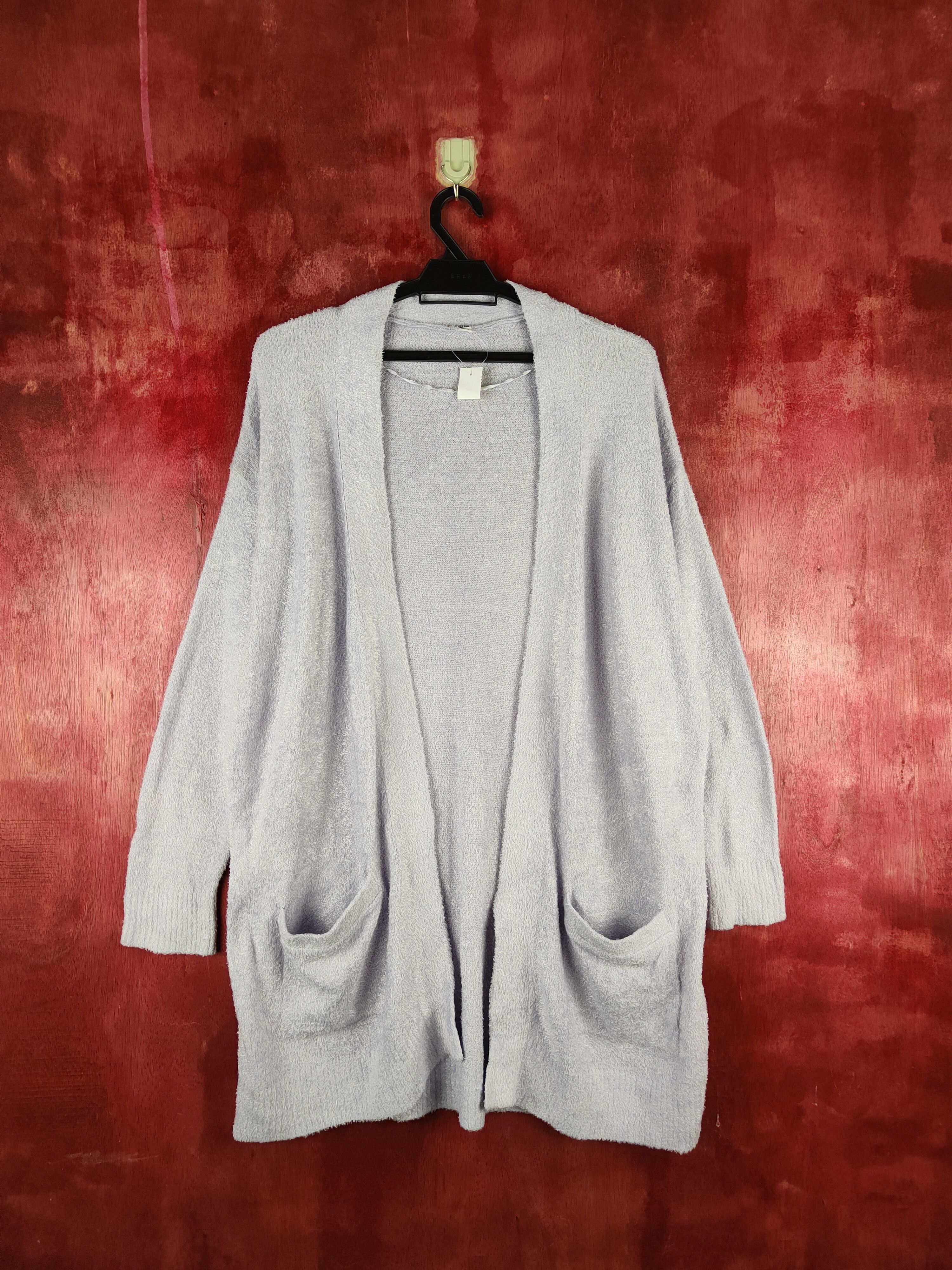 Japanese Brand DLS Uniqlo Purple Shag Shaggy Fur Mohair Knitwear #BB597 Size XXL / US 16-18 / IT 52-54 - 1 Thumbnail