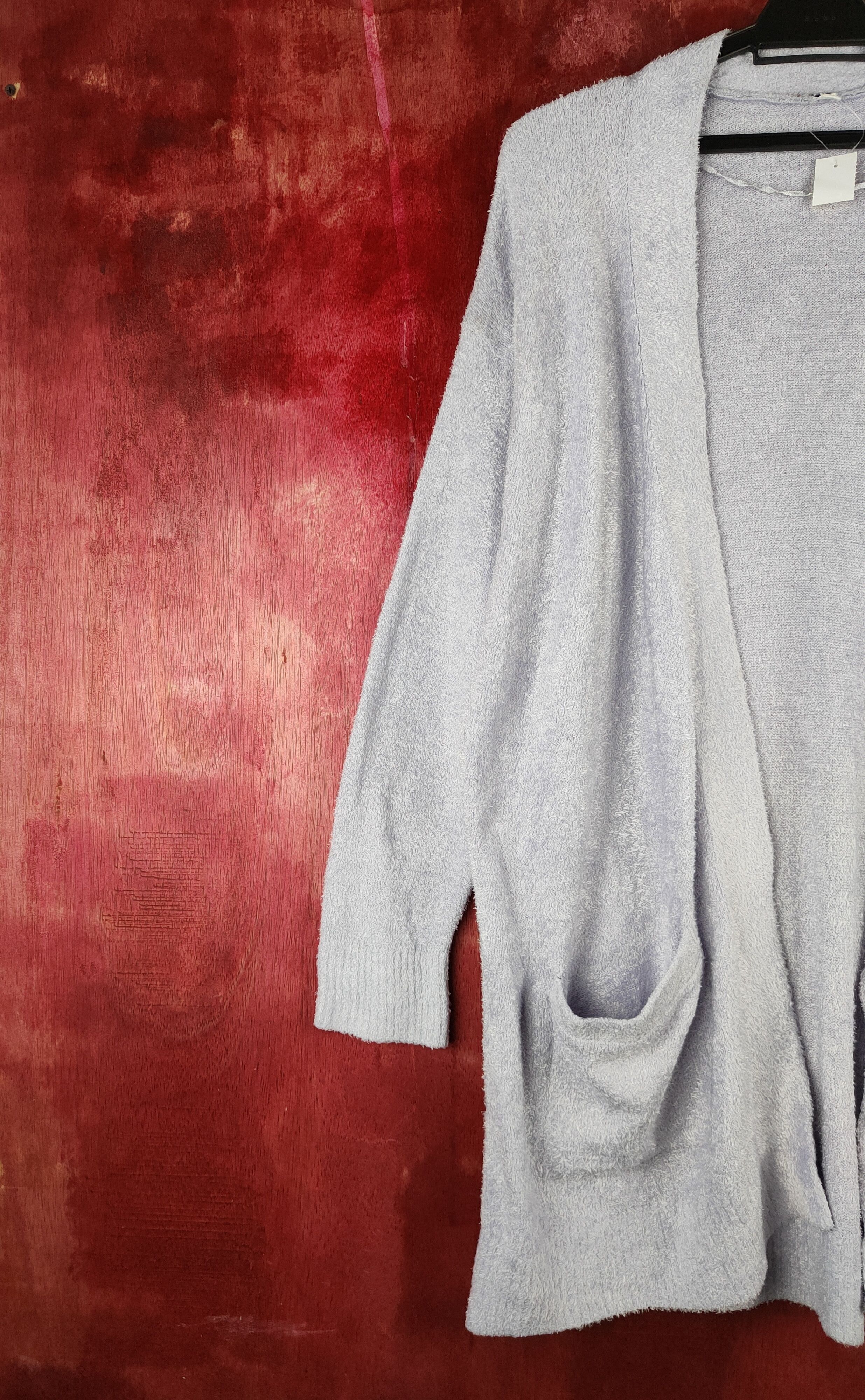 Japanese Brand DLS Uniqlo Purple Shag Shaggy Fur Mohair Knitwear #BB597 Size XXL / US 16-18 / IT 52-54 - 3 Thumbnail