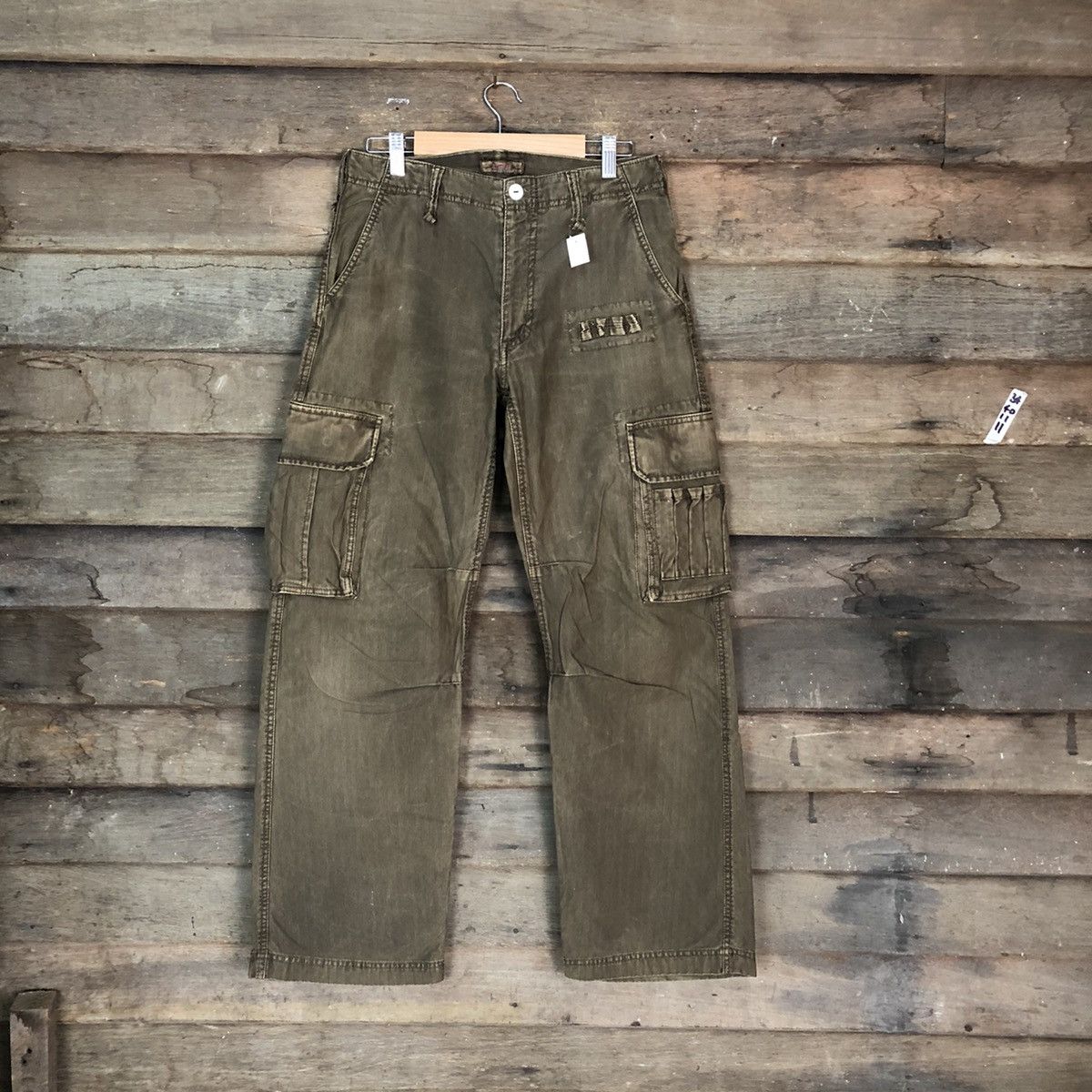 Vintage DL Japan Aircraft workwear utility Cargo vintage Pants #1889 Size US 30 / EU 46 - 1 Thumbnail