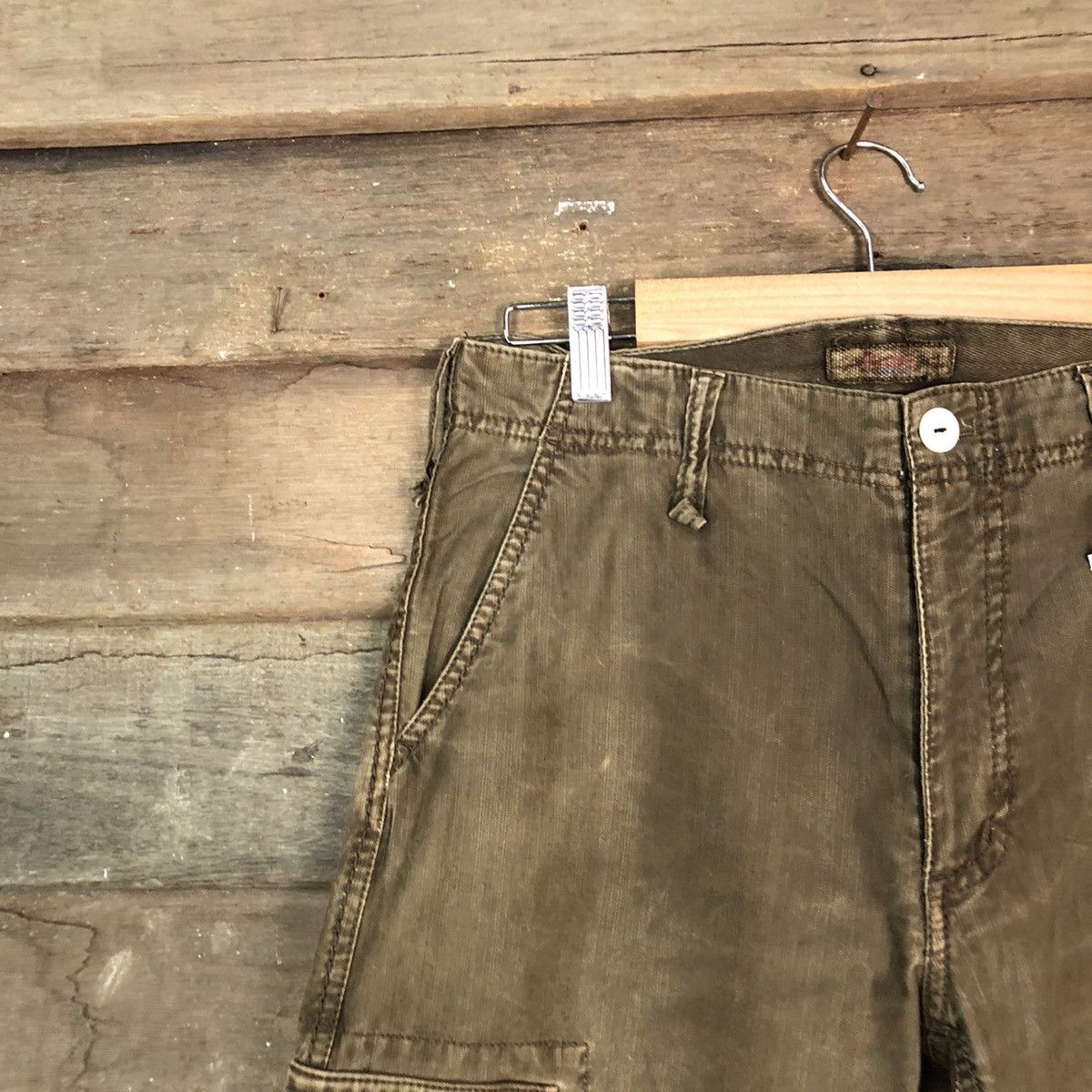 Vintage DL Japan Aircraft workwear utility Cargo vintage Pants #1889 Size US 30 / EU 46 - 4 Thumbnail