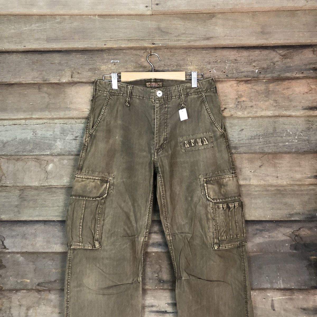 Vintage DL Japan Aircraft workwear utility Cargo vintage Pants #1889 Size US 30 / EU 46 - 2 Thumbnail