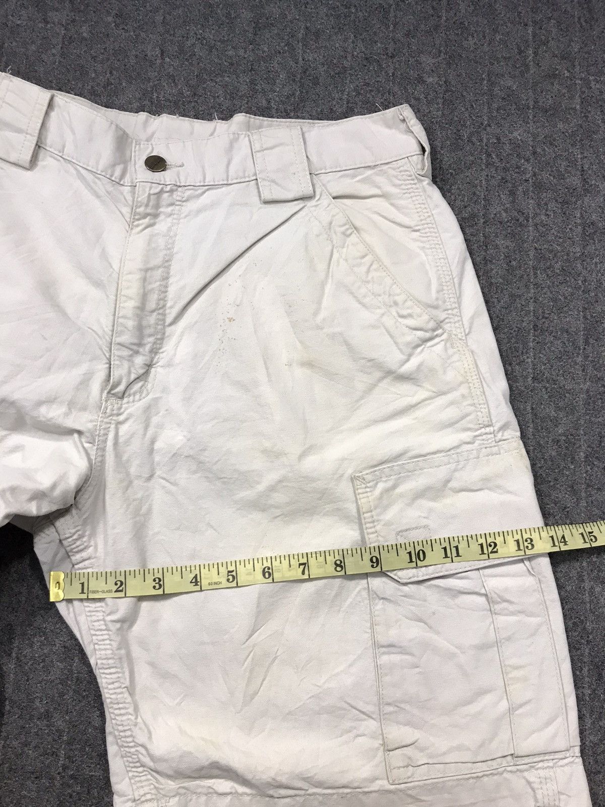 Carhartt × Carhartt Wip Carhartt Cargo Short Pants Side Pocket Design Size US 32 / EU 48 - 11 Thumbnail