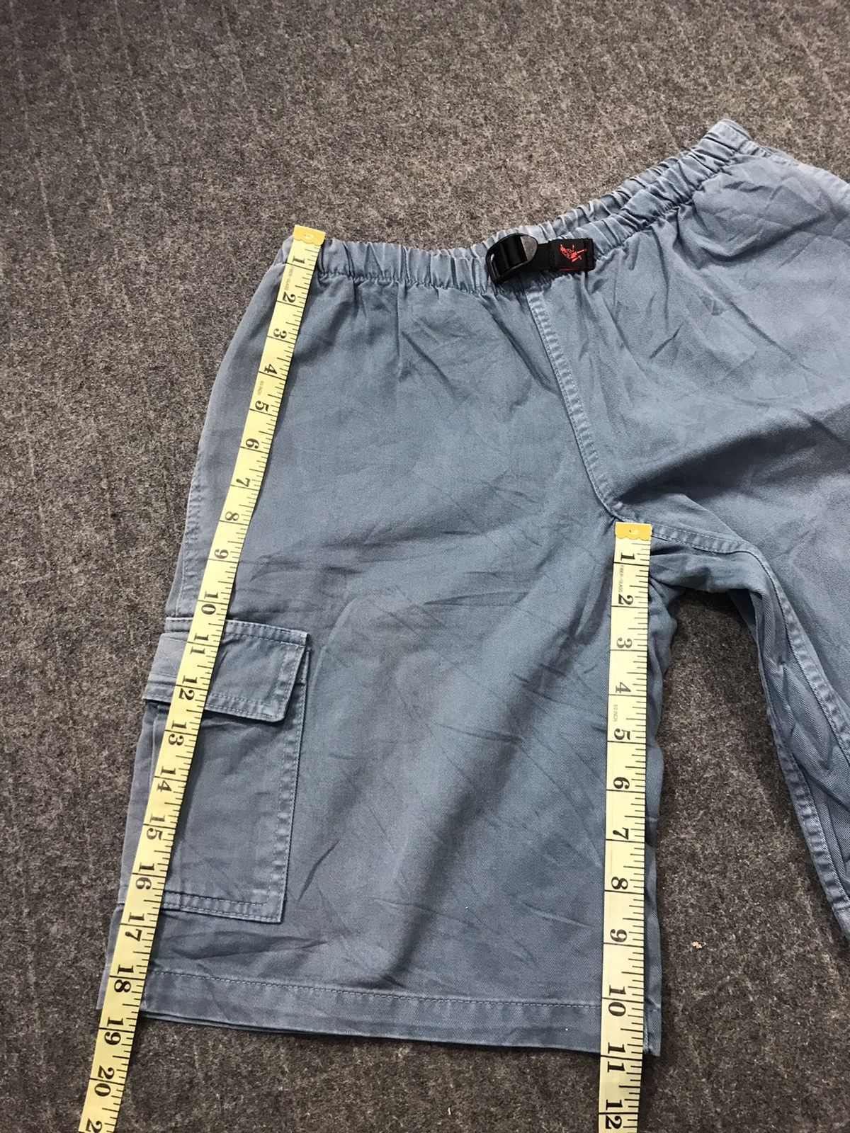 Gramicci × Vintage 90s Gramicci Cargo Short Pant Side Pocket Made In Usa Size 30" / US 8 / IT 44 - 12 Thumbnail
