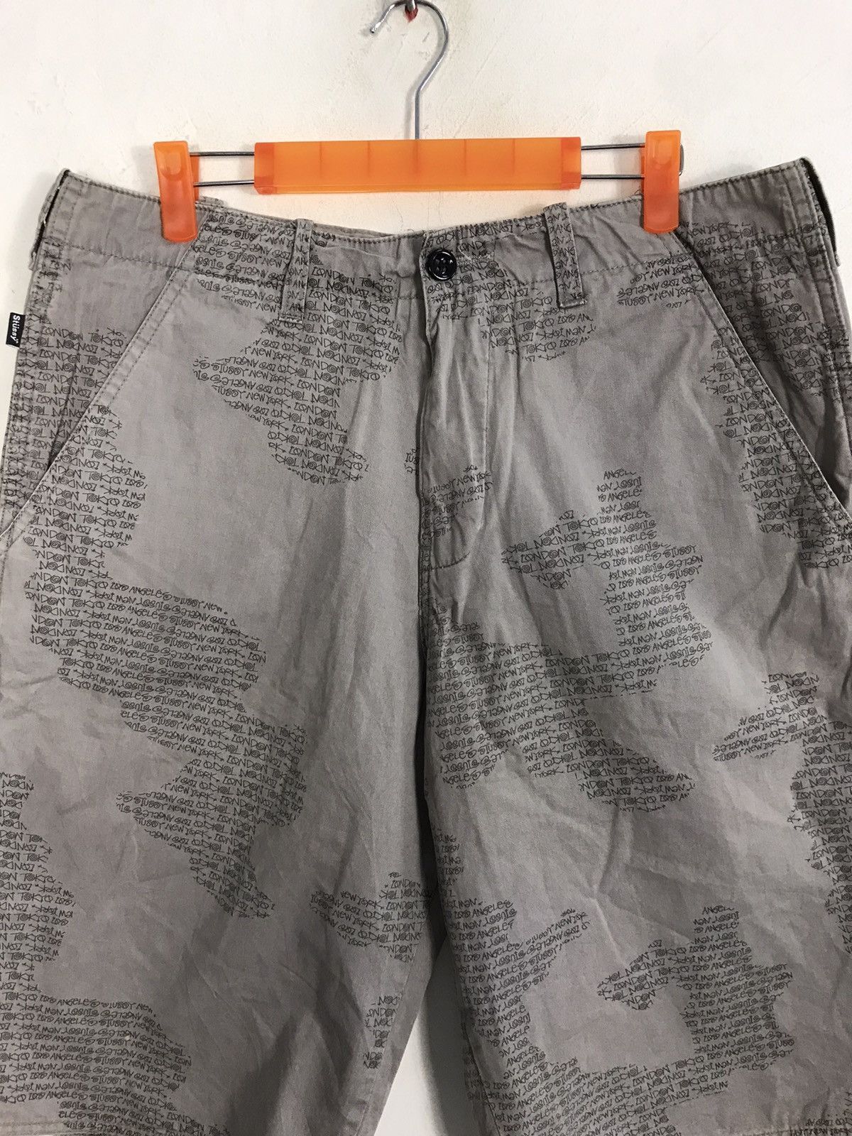 Stussy Stussy Gear Short Pants Over Printed World Tour Design Size US 32 / EU 48 - 3 Thumbnail