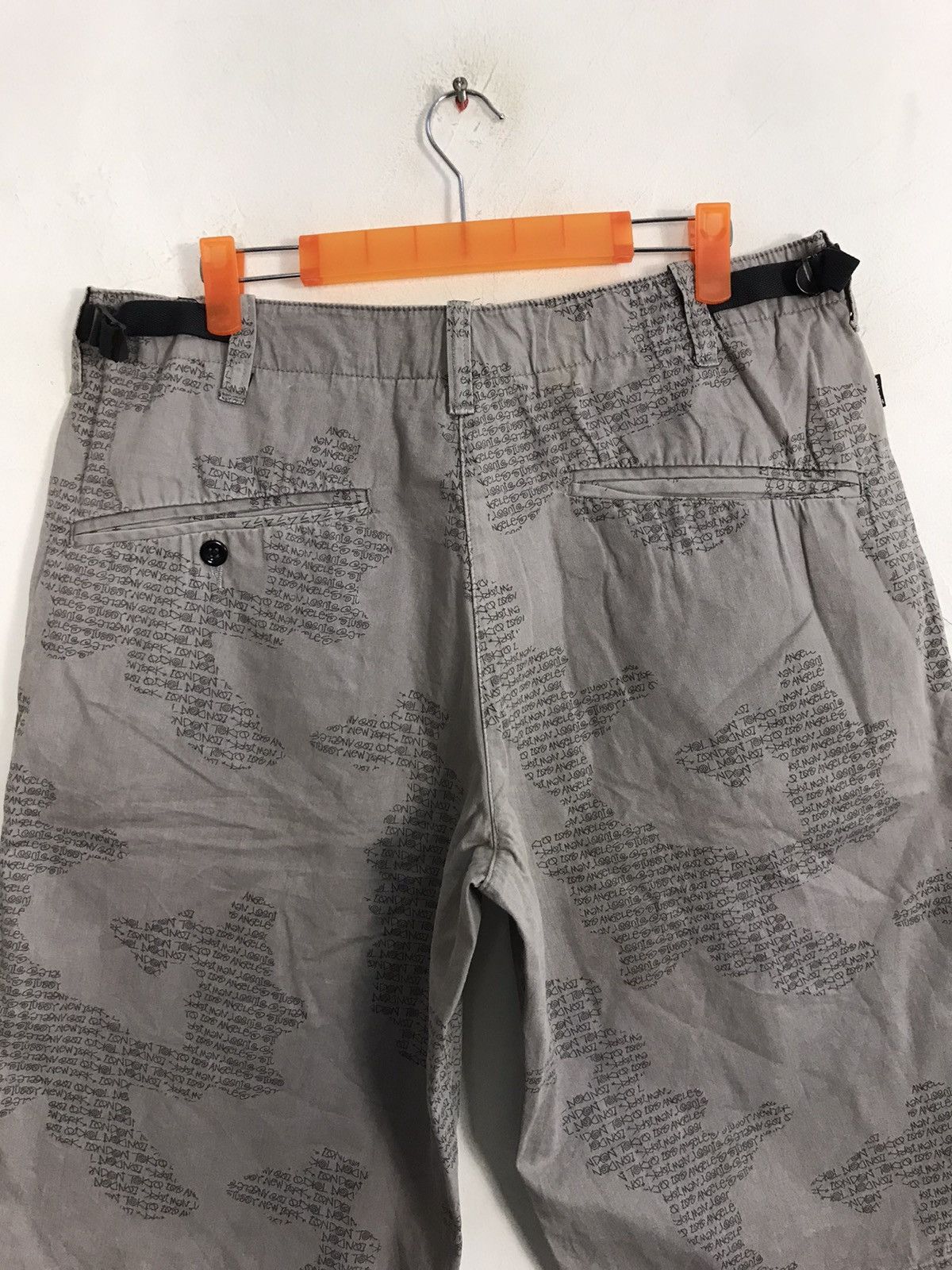 Stussy Stussy Gear Short Pants Over Printed World Tour Design Size US 32 / EU 48 - 4 Thumbnail