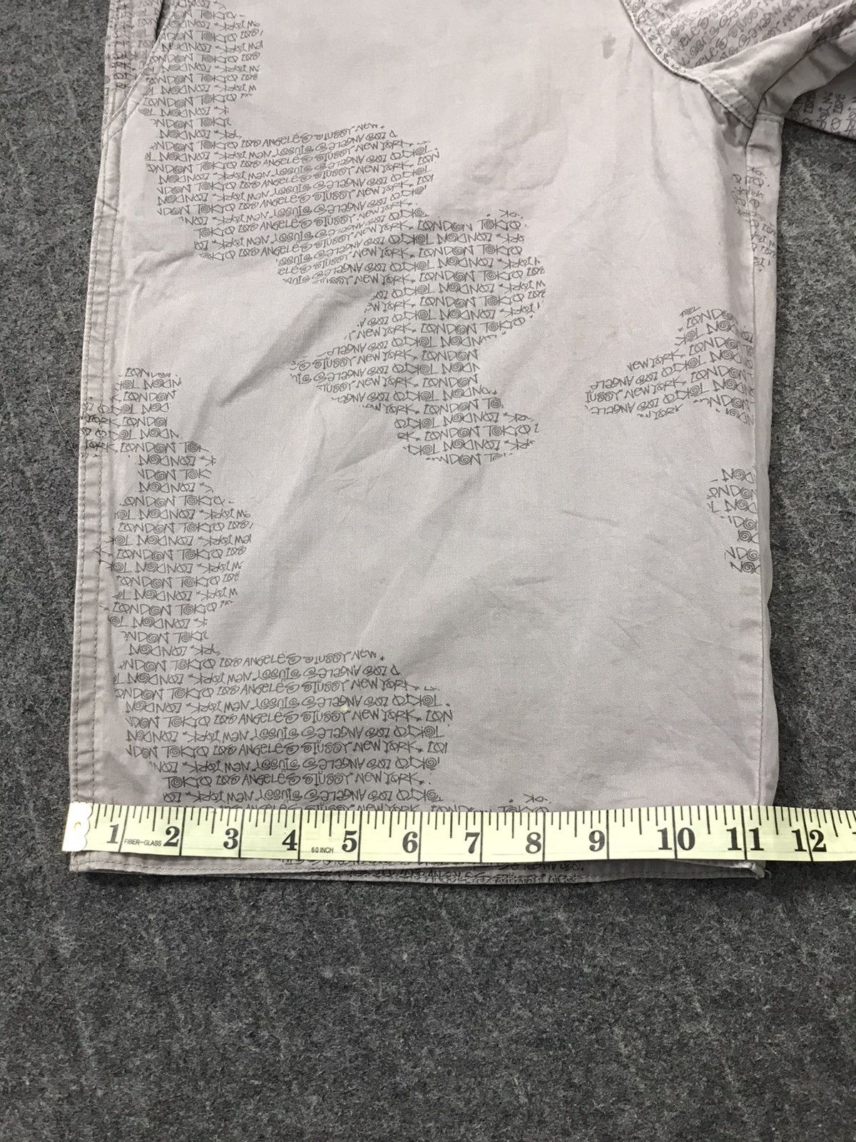 Stussy Stussy Gear Short Pants Over Printed World Tour Design Size US 32 / EU 48 - 12 Thumbnail