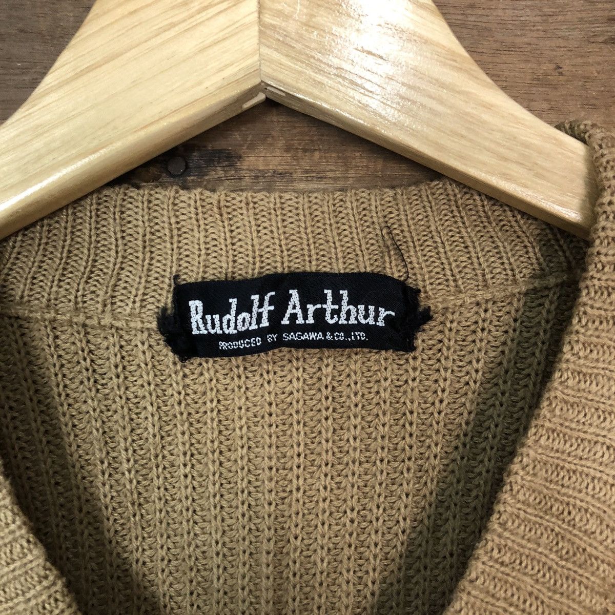 Japanese Brand Rudolf Arthur Brown vintage Sweatshirt #376B Size US S / EU 44-46 / 1 - 8 Thumbnail