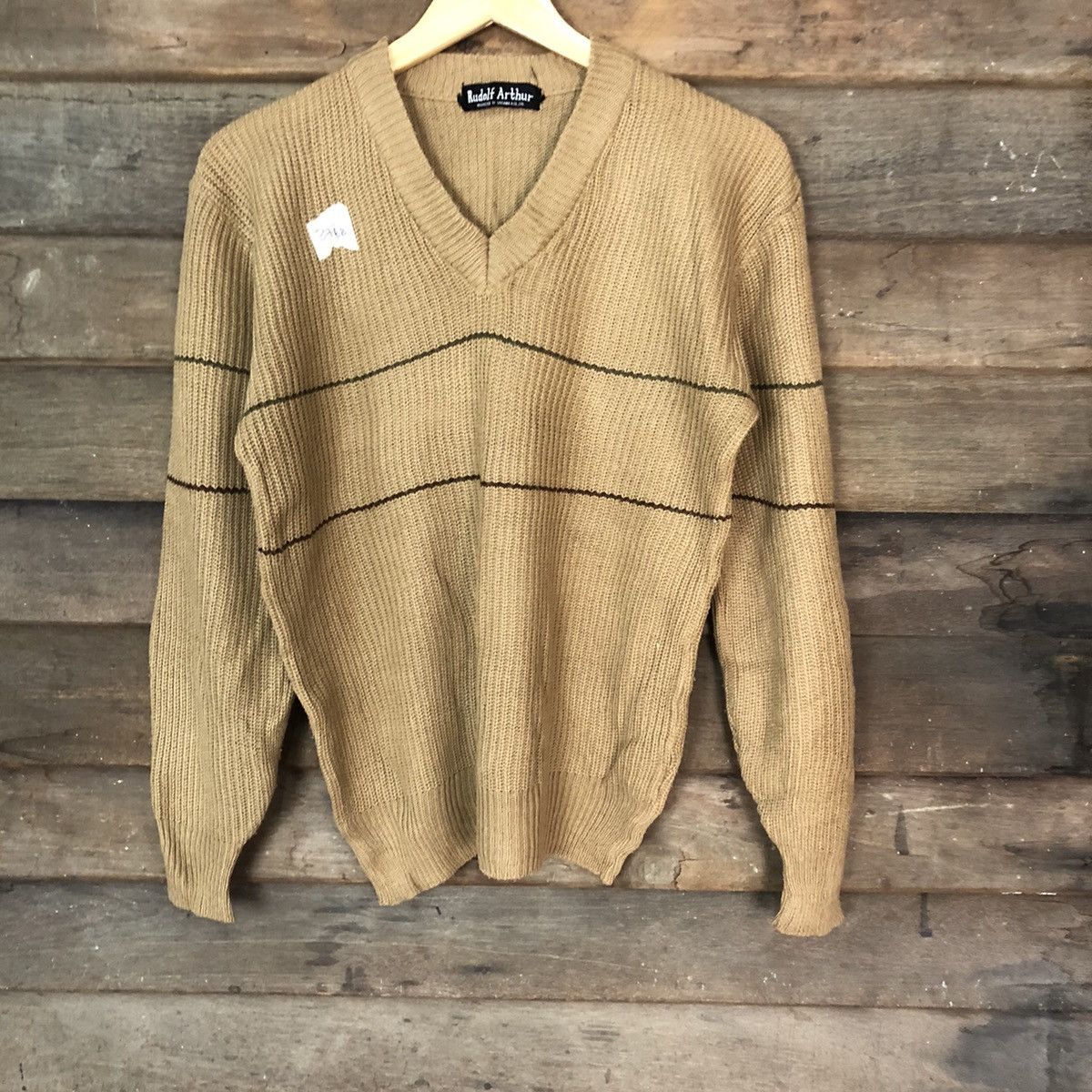 Japanese Brand Rudolf Arthur Brown vintage Sweatshirt #376B Size US S / EU 44-46 / 1 - 3 Thumbnail