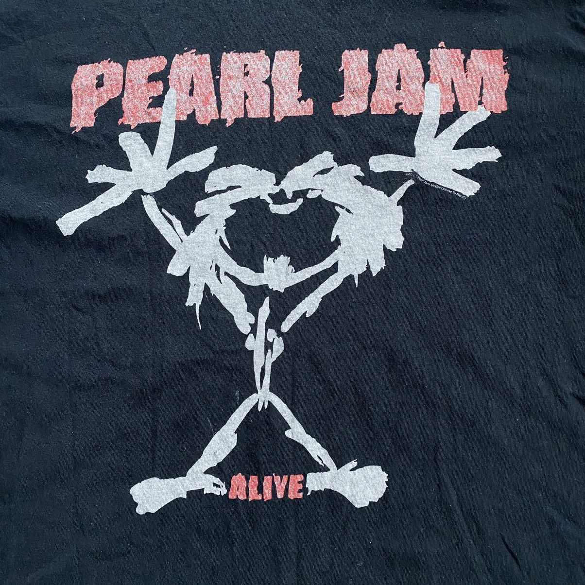 Band Tees PEARL JAM BAND ALIVE PROMO ALBUM T SHIRT Size US L / EU 52-54 / 3 - 3 Thumbnail