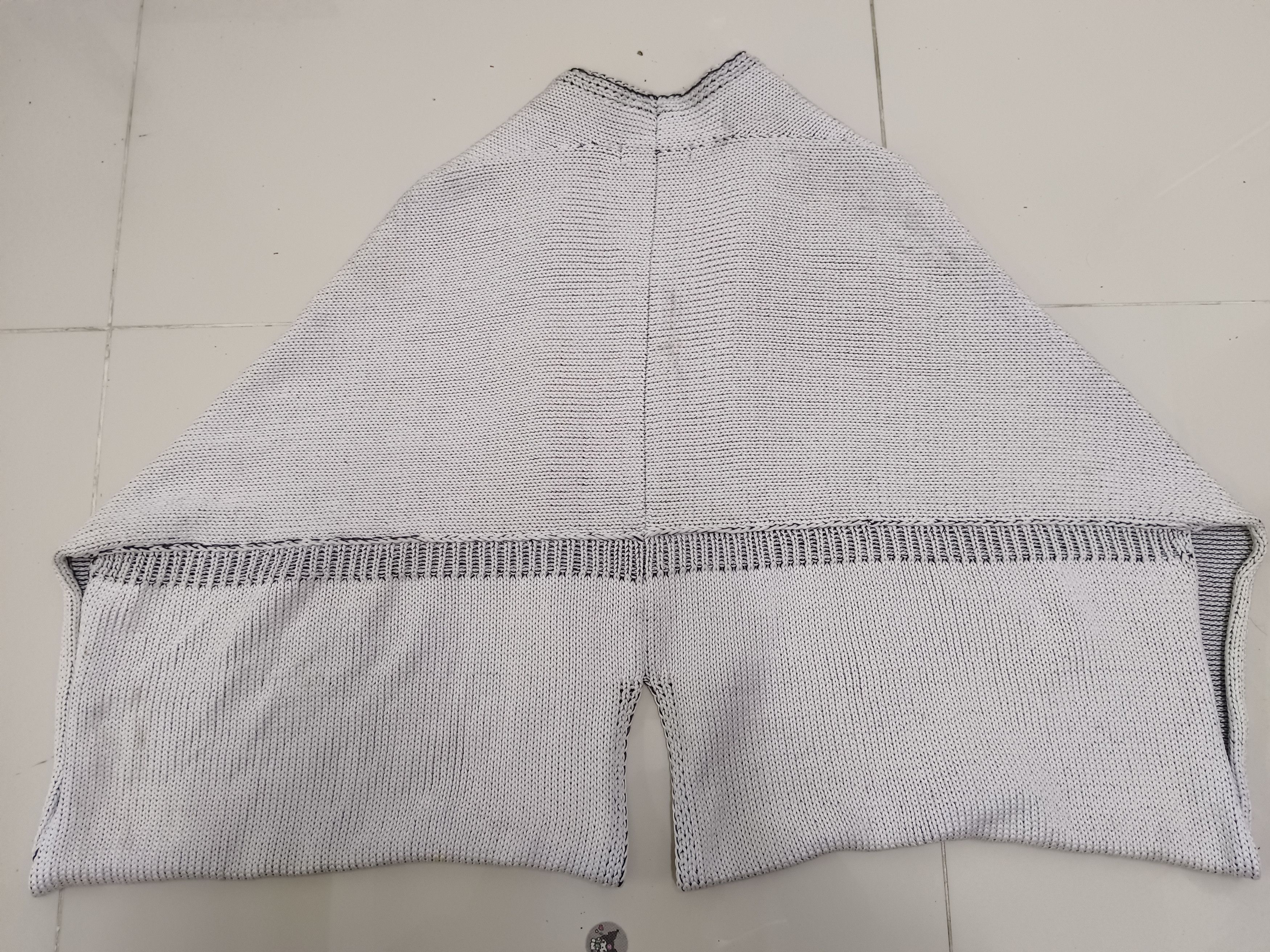 Hiroko Koshino Homme Vintage 80s Hiroko Koshino Crochet Simple Shrug Size US M / EU 48-50 / 2 - 5 Thumbnail