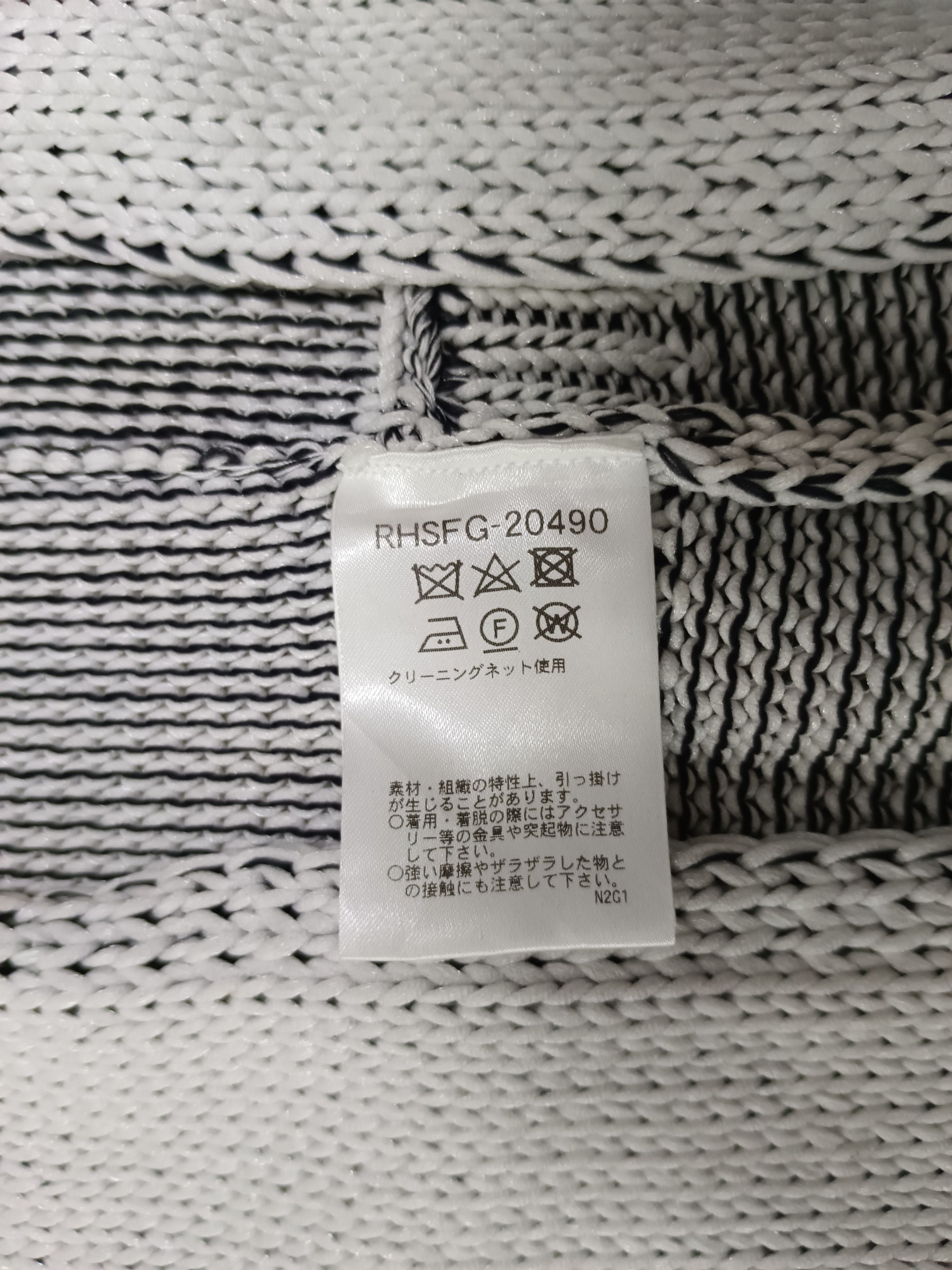 Hiroko Koshino Homme Vintage 80s Hiroko Koshino Crochet Simple Shrug Size US M / EU 48-50 / 2 - 4 Thumbnail