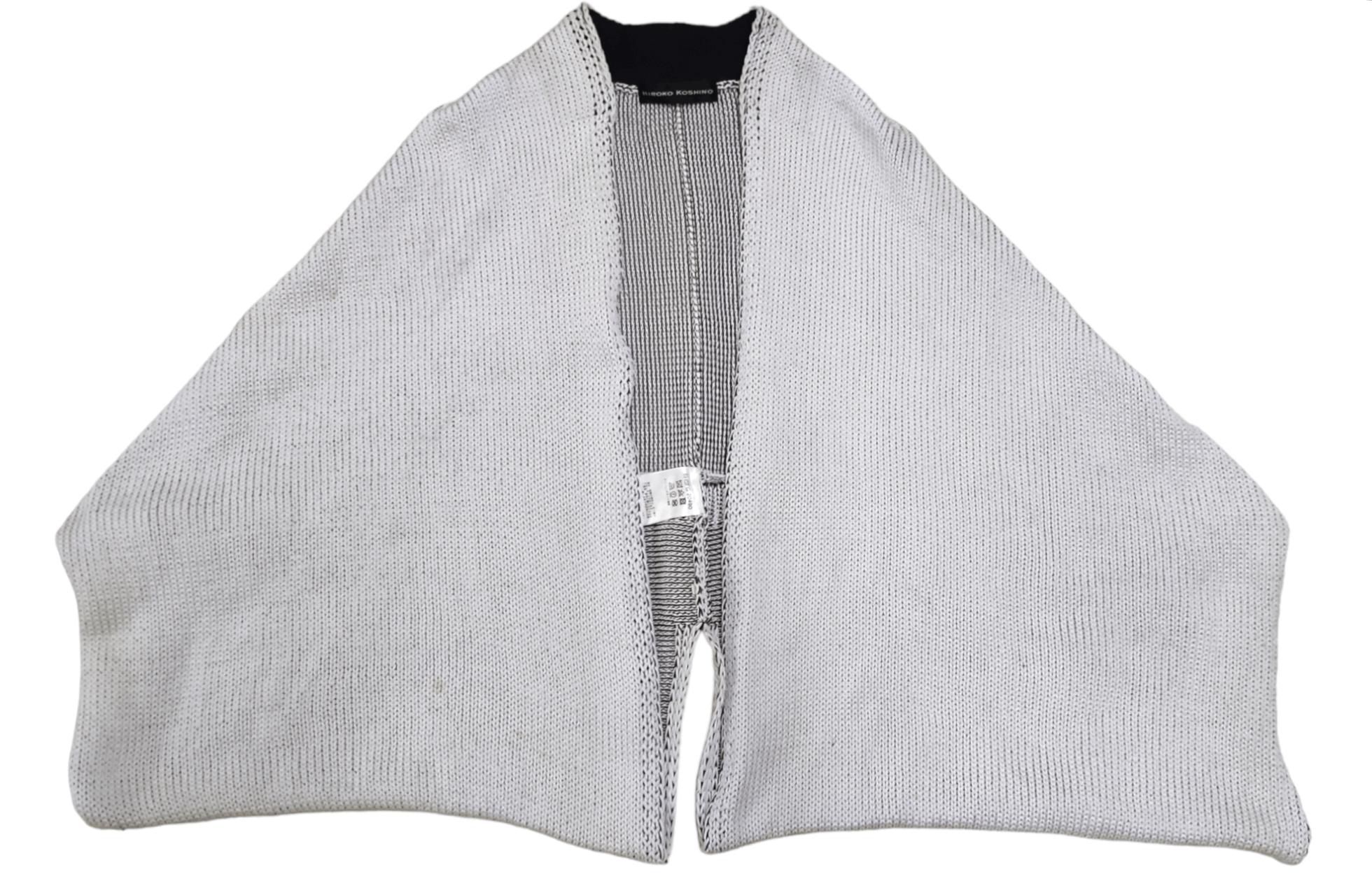 Hiroko Koshino Homme Vintage 80s Hiroko Koshino Crochet Simple Shrug Size US M / EU 48-50 / 2 - 1 Thumbnail