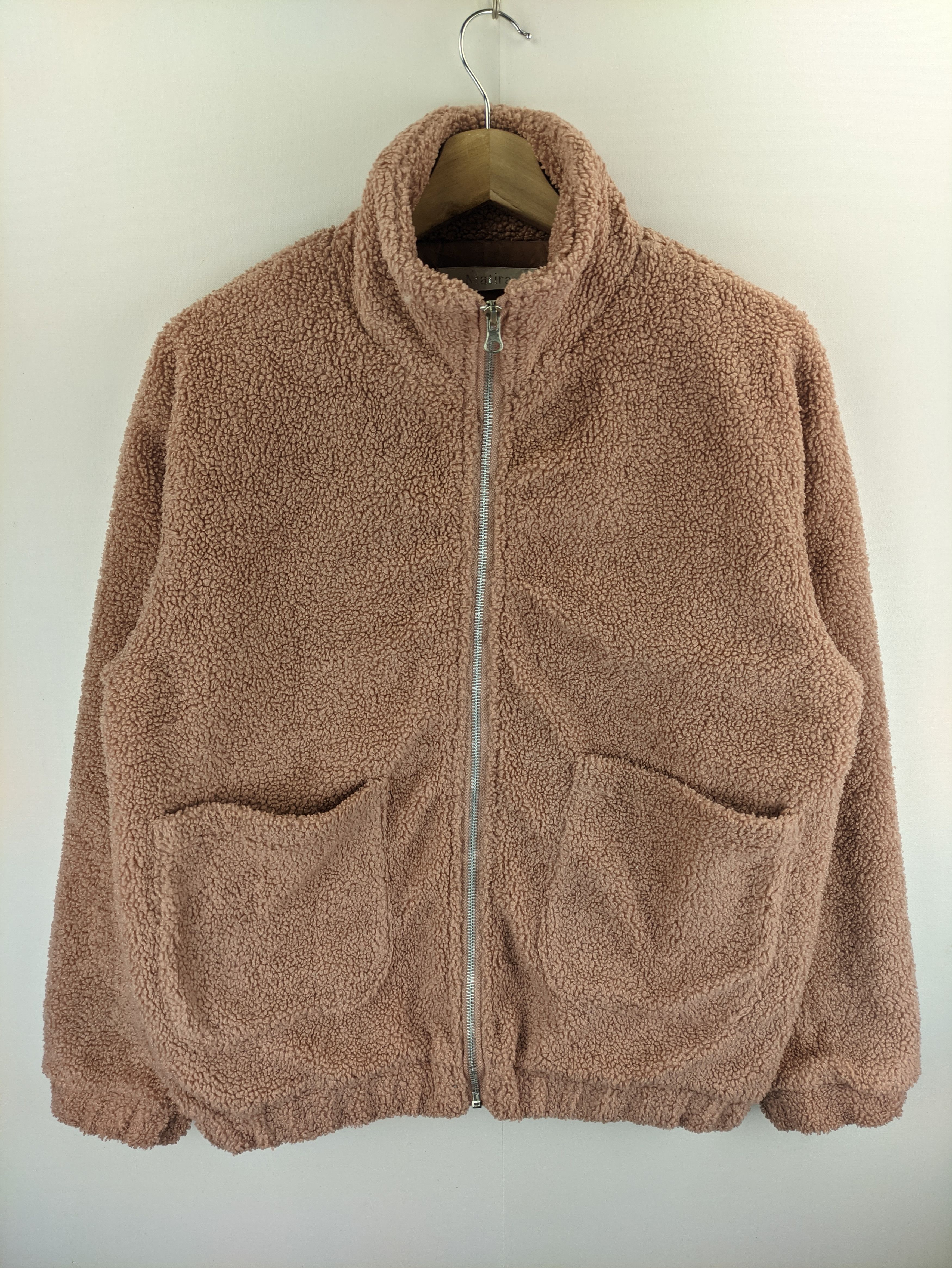image of Stealsfleece Jacket Zip Up By Matira in Pink, Women's (Size Medium)