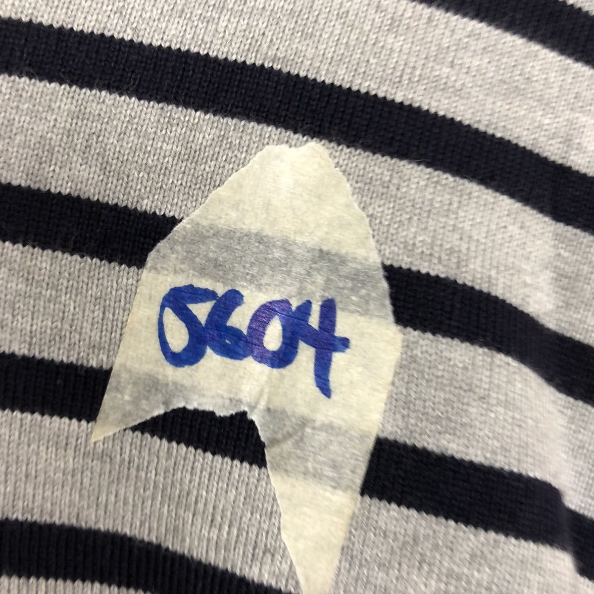 Uniqlo Uniqlo Stripe Black Grey Long vintage kurt cobain #5604 Size US M / EU 48-50 / 2 - 10 Thumbnail