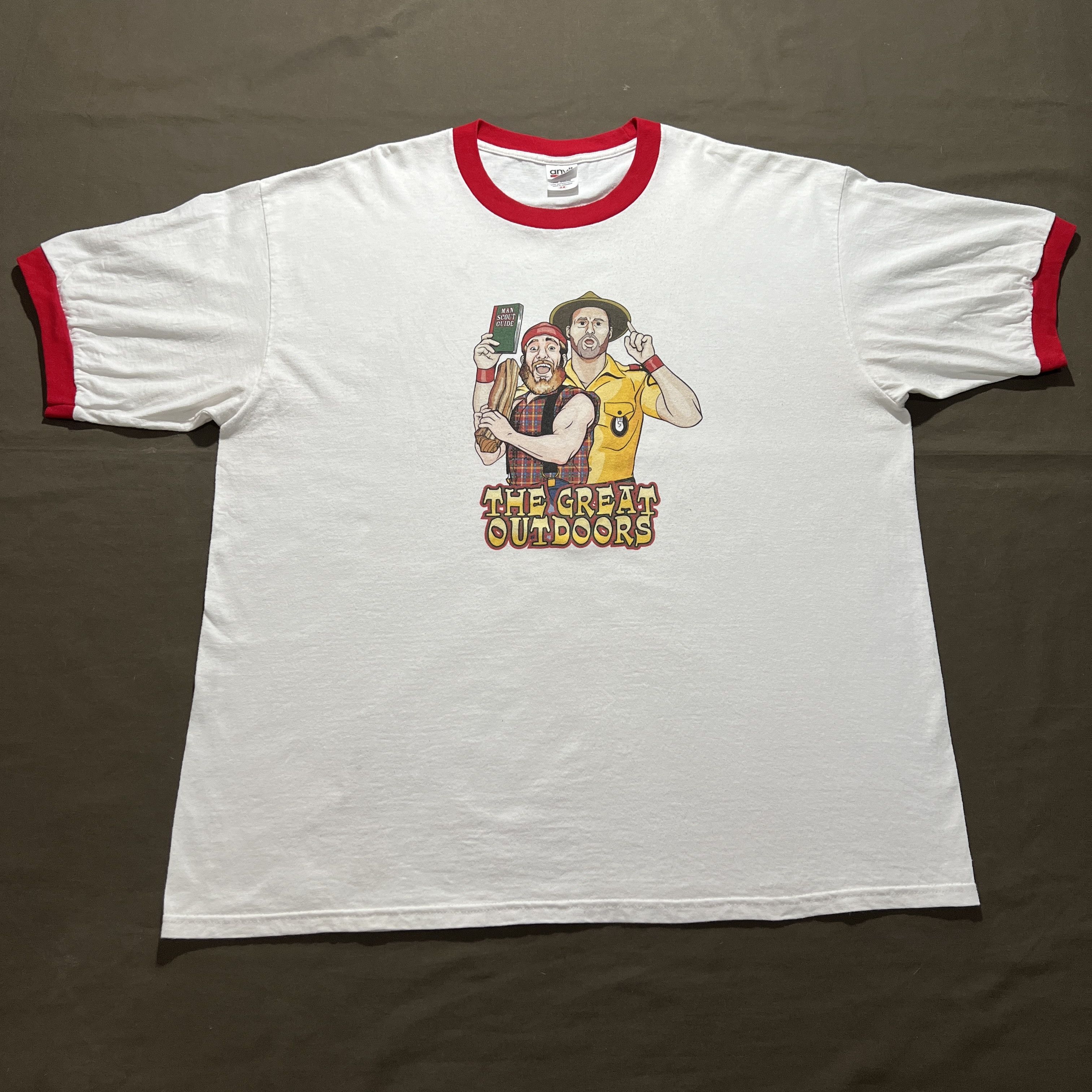 Vintage Vintage Y2K The Great Outdoors Movie Comedy Promo Tee shirt Size US XXL / EU 58 / 5 - 2 Thumbnail