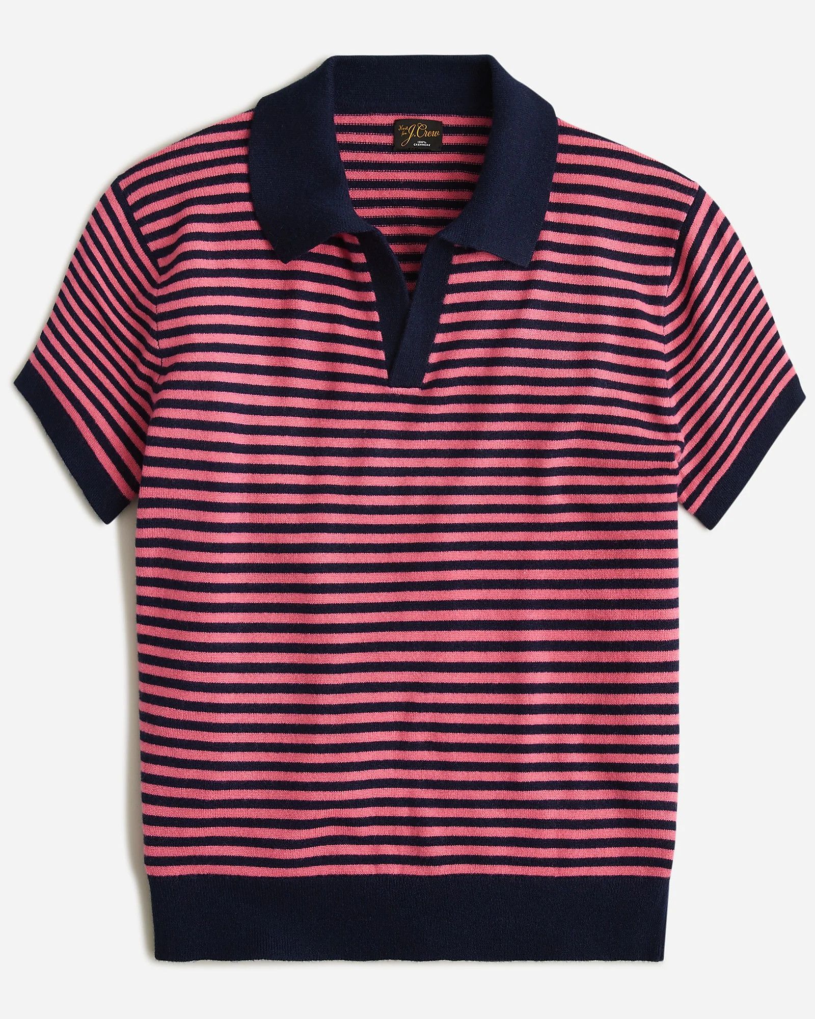 J. CREW Men's Limited-edition Cashmere Johnny Collar Sweater