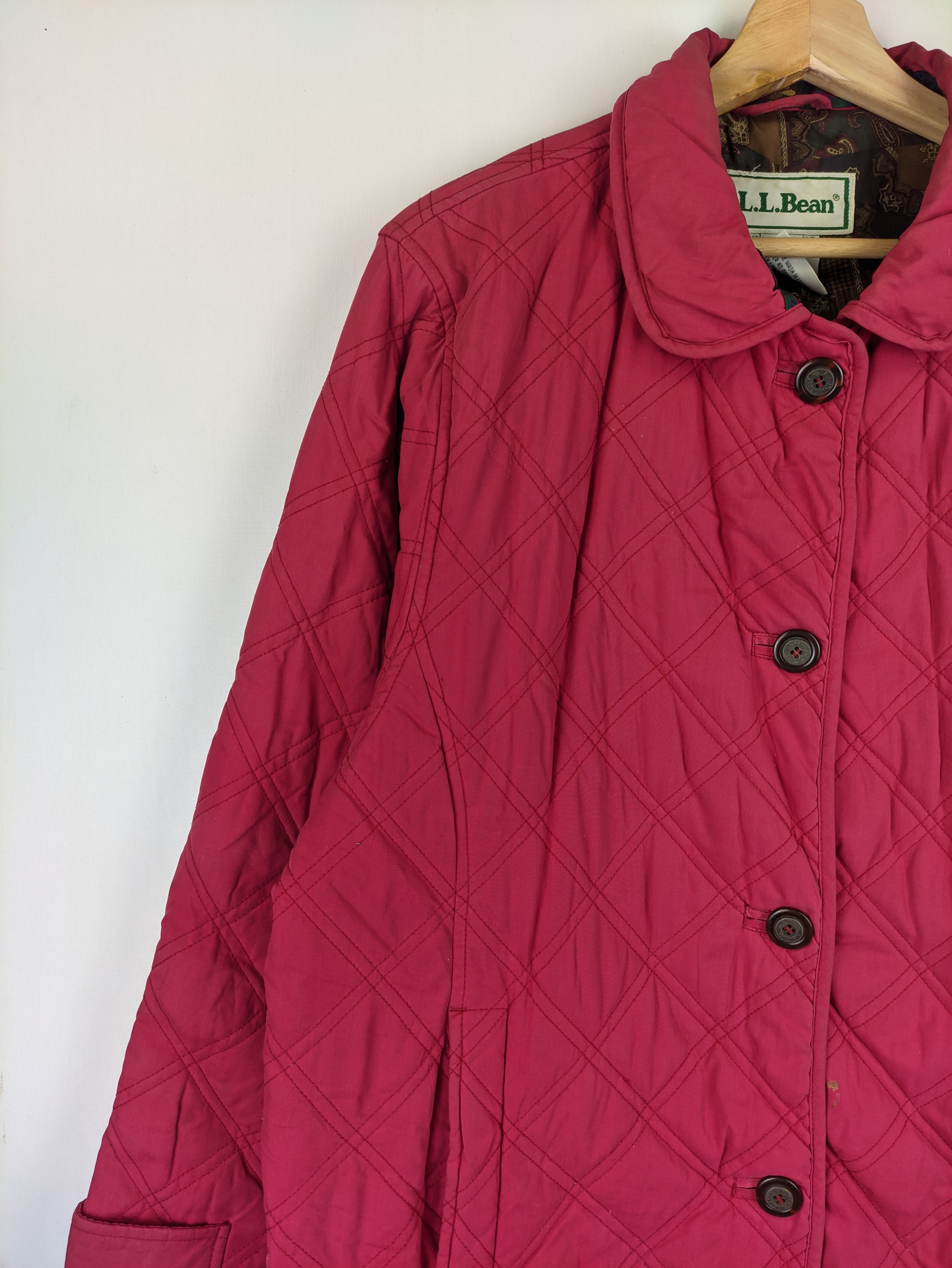 L.L. Bean Steals🔥Vintage Quilted Jacket Buton Up by L.L Bean Size M / US 6-8 / IT 42-44 - 7 Thumbnail